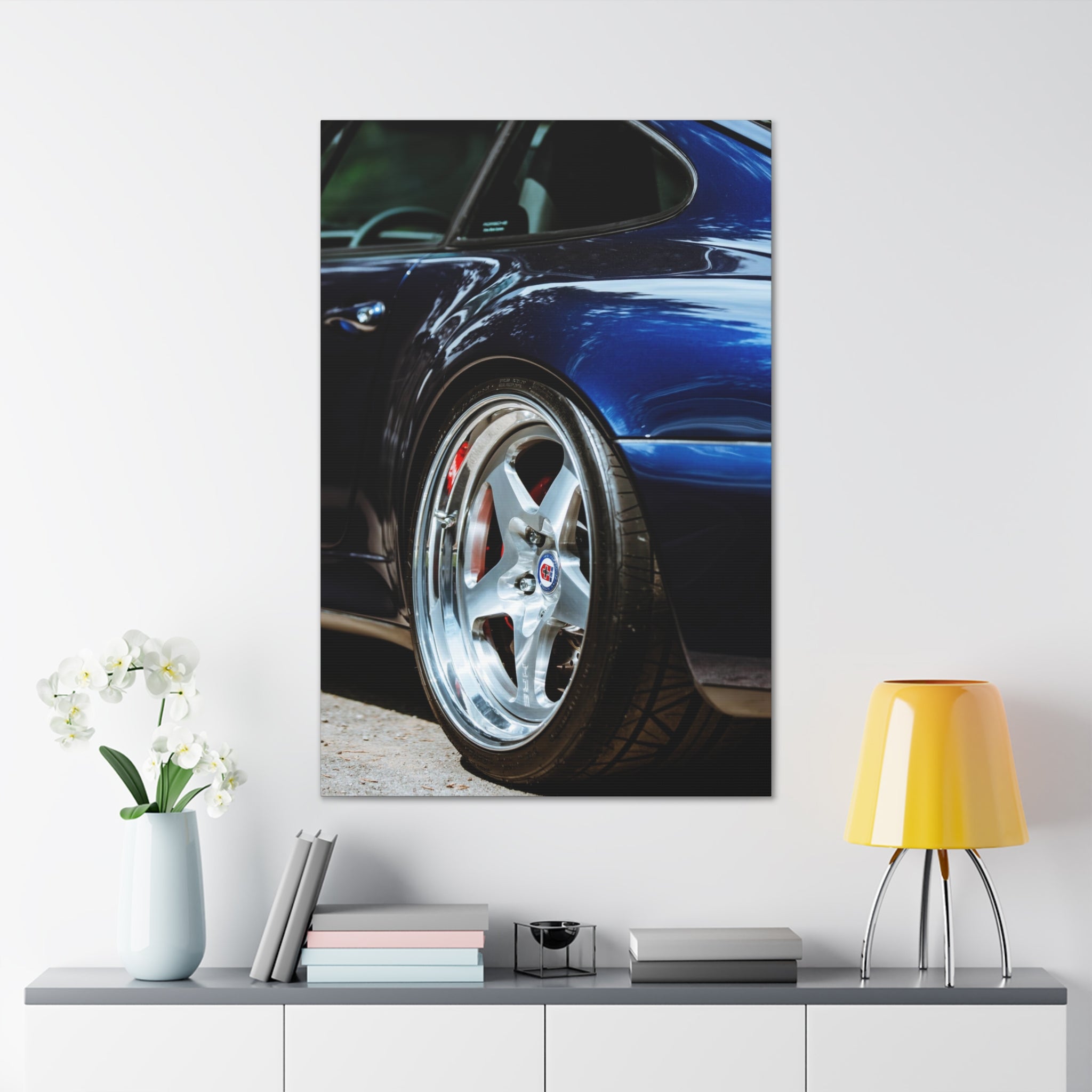 Porsche 993 - Checkeditoutchicago Canvas