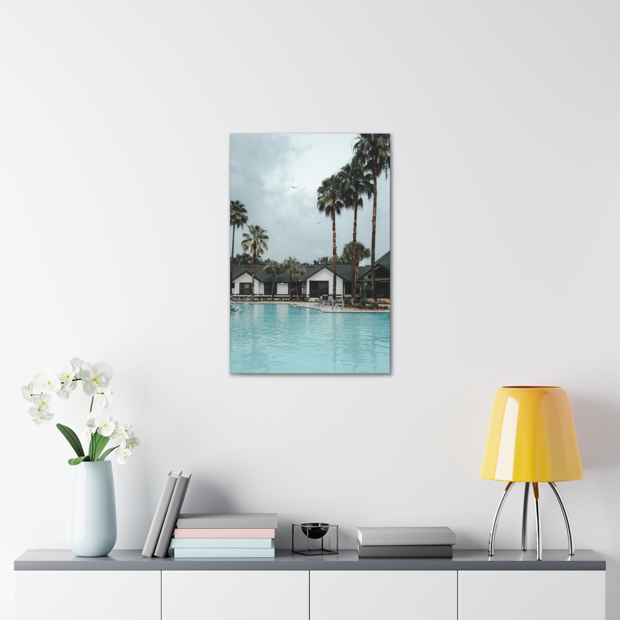 Poolside - Tampa Canvas