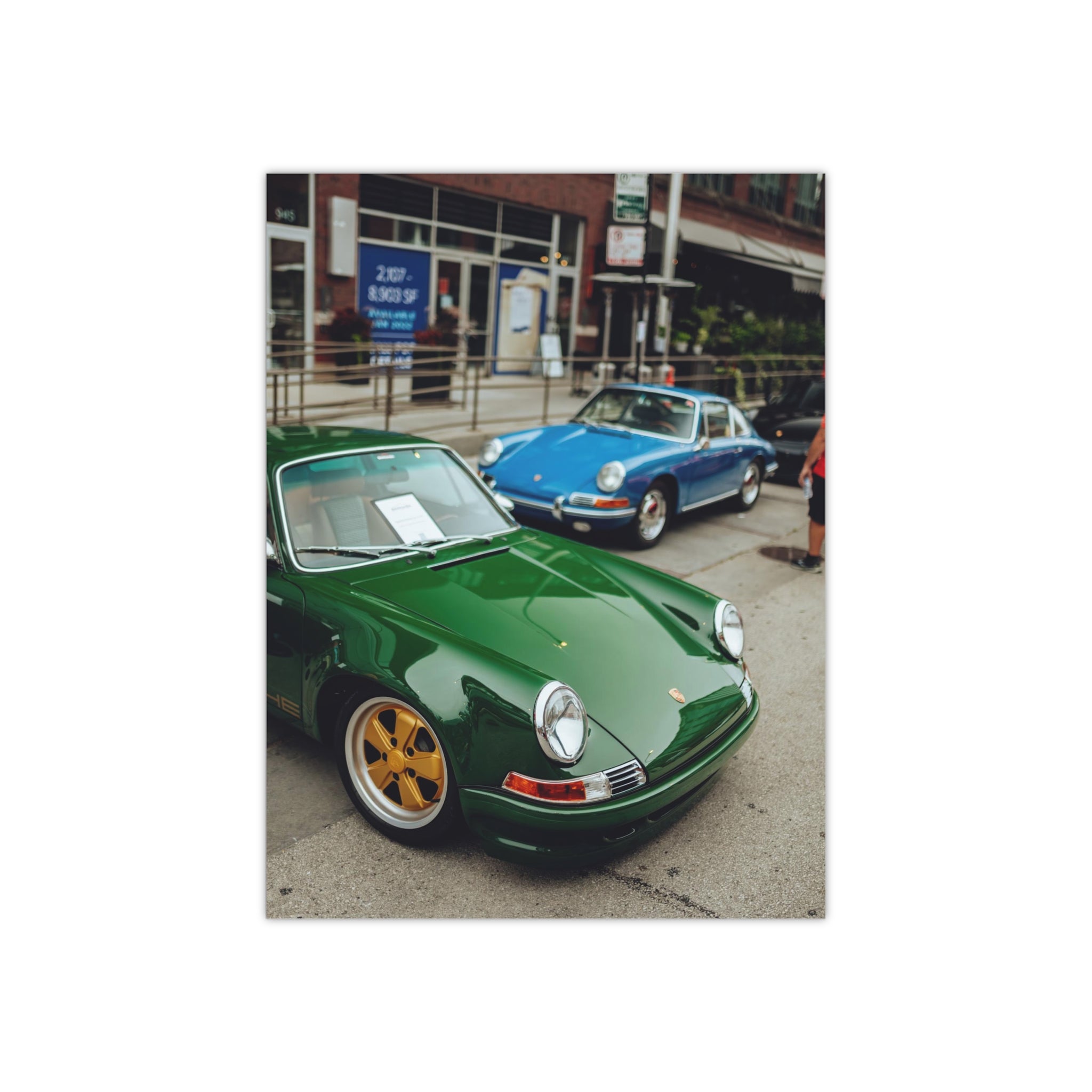 Colors of Porsche - Checkeditoutchicago