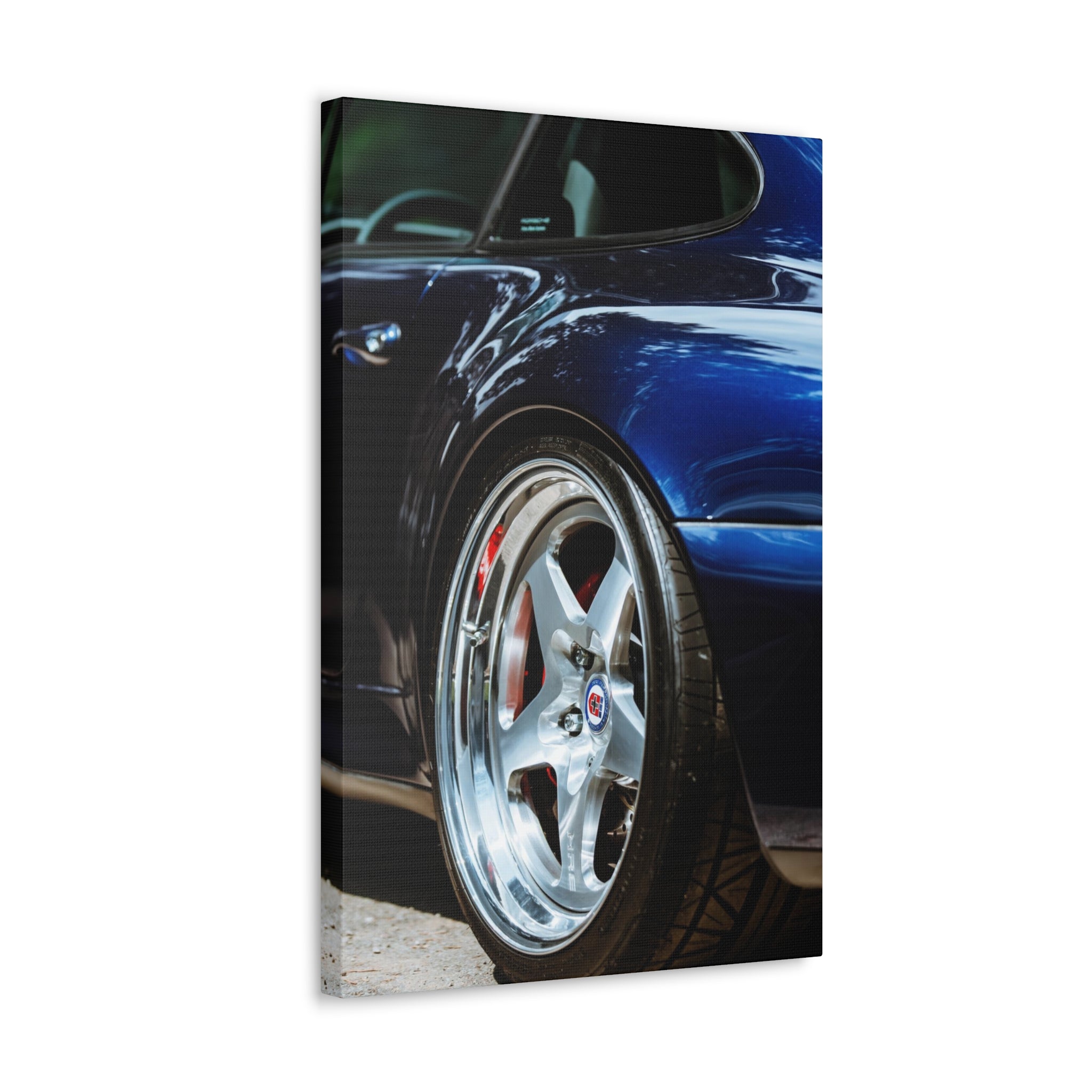 Porsche 993 - Checkeditoutchicago Canvas