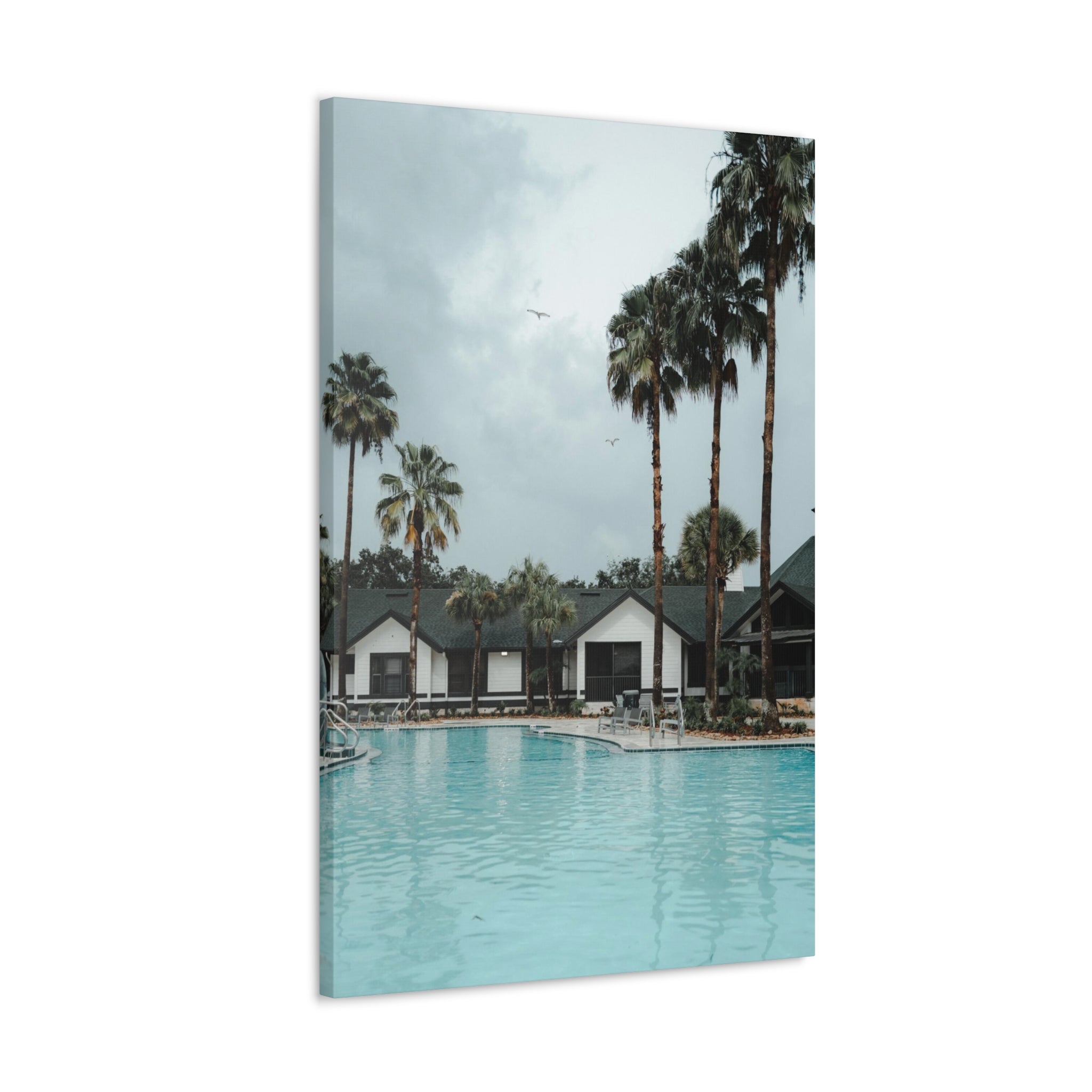Poolside - Tampa Canvas