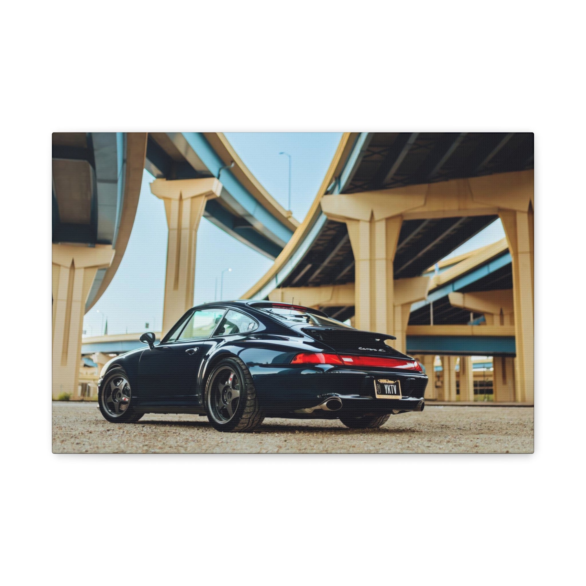 Porsche 993 911 - Downtown MKE Canvas