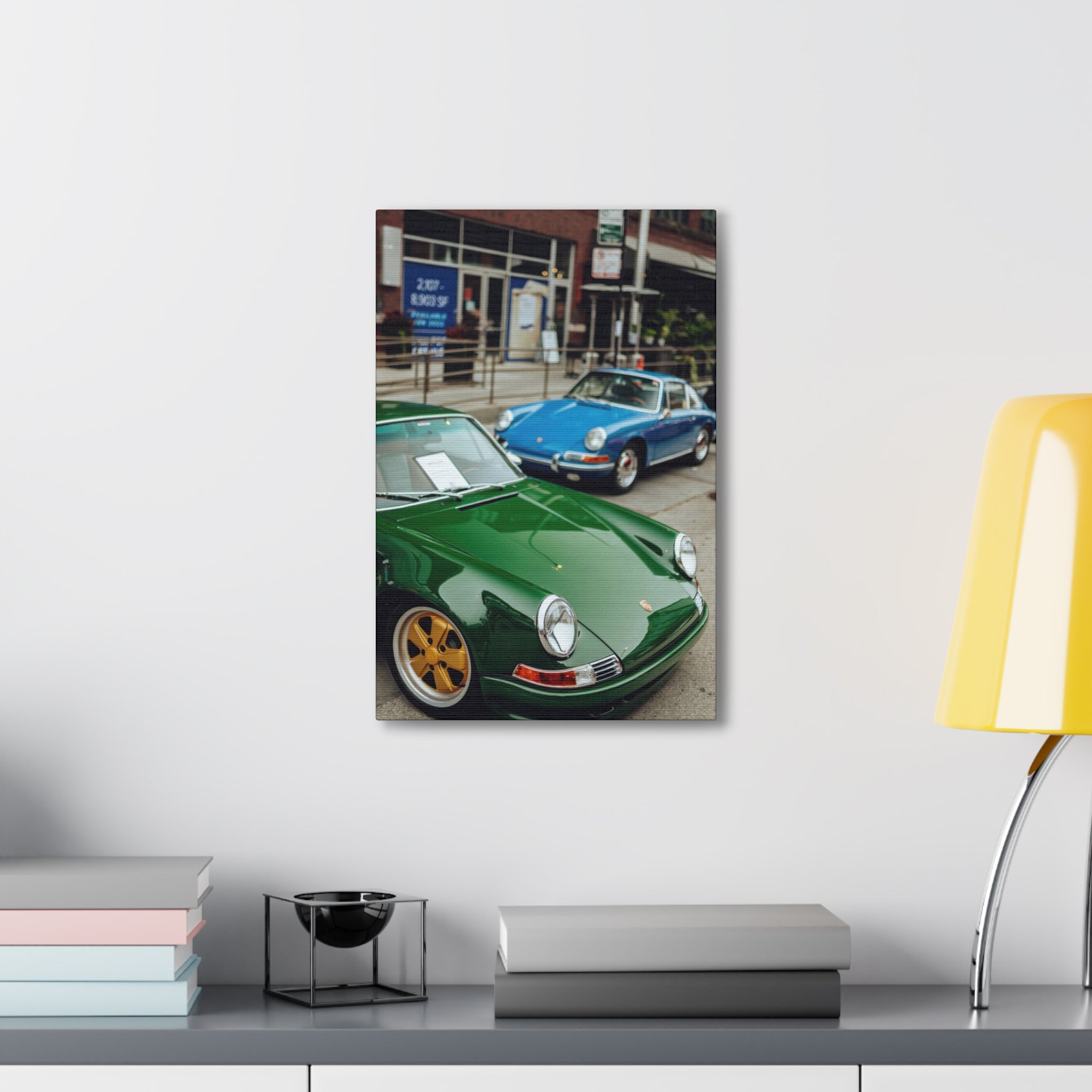Colors of Porsche - Checkeditoutchicago Canvas