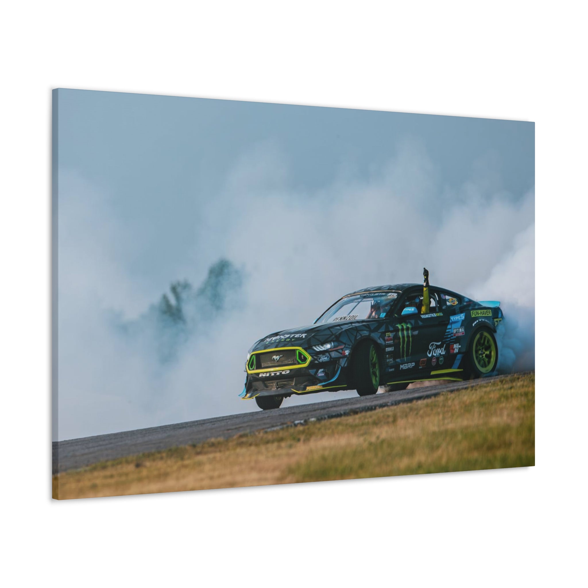 Vaughn Gittin Jr's RTR Mustang - Gingerman Raceway Canvas