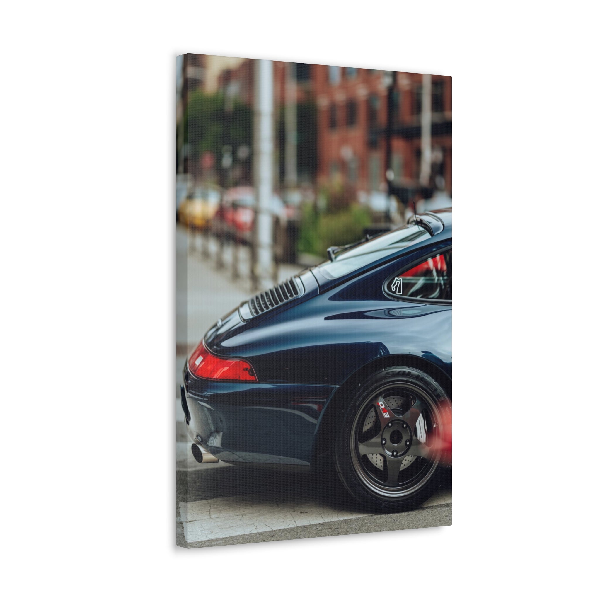 Porsche 993 - Checkeditoutchicago Canvas