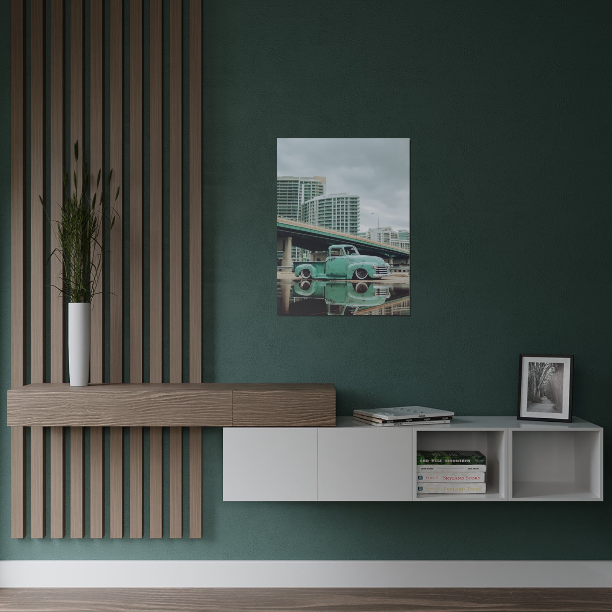 Max's 1950 Chevy in Miami - Print