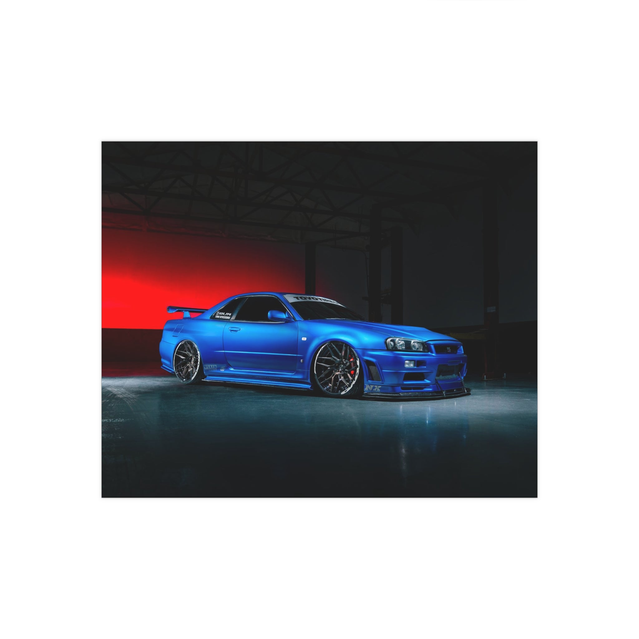 Fast and Furious R34 Skyline Print