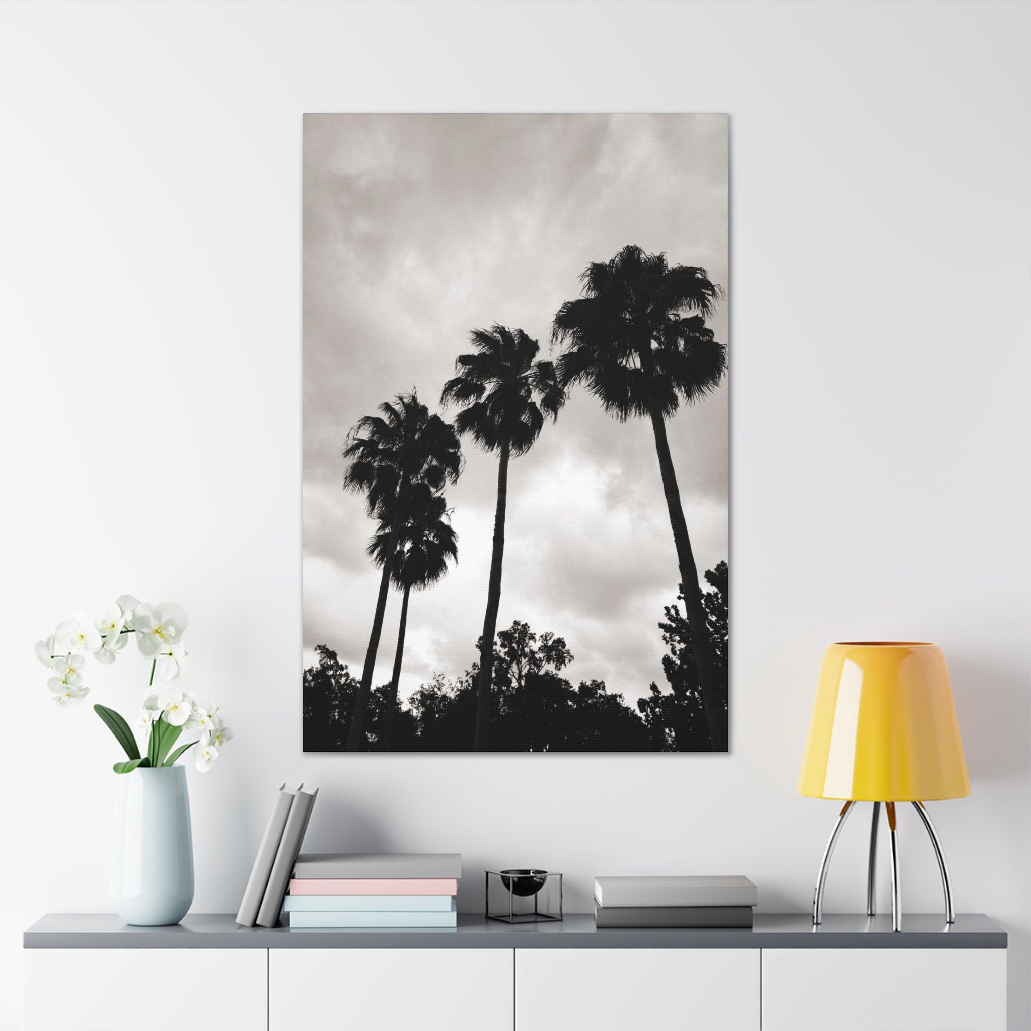Tampa Palm Trees Canvas