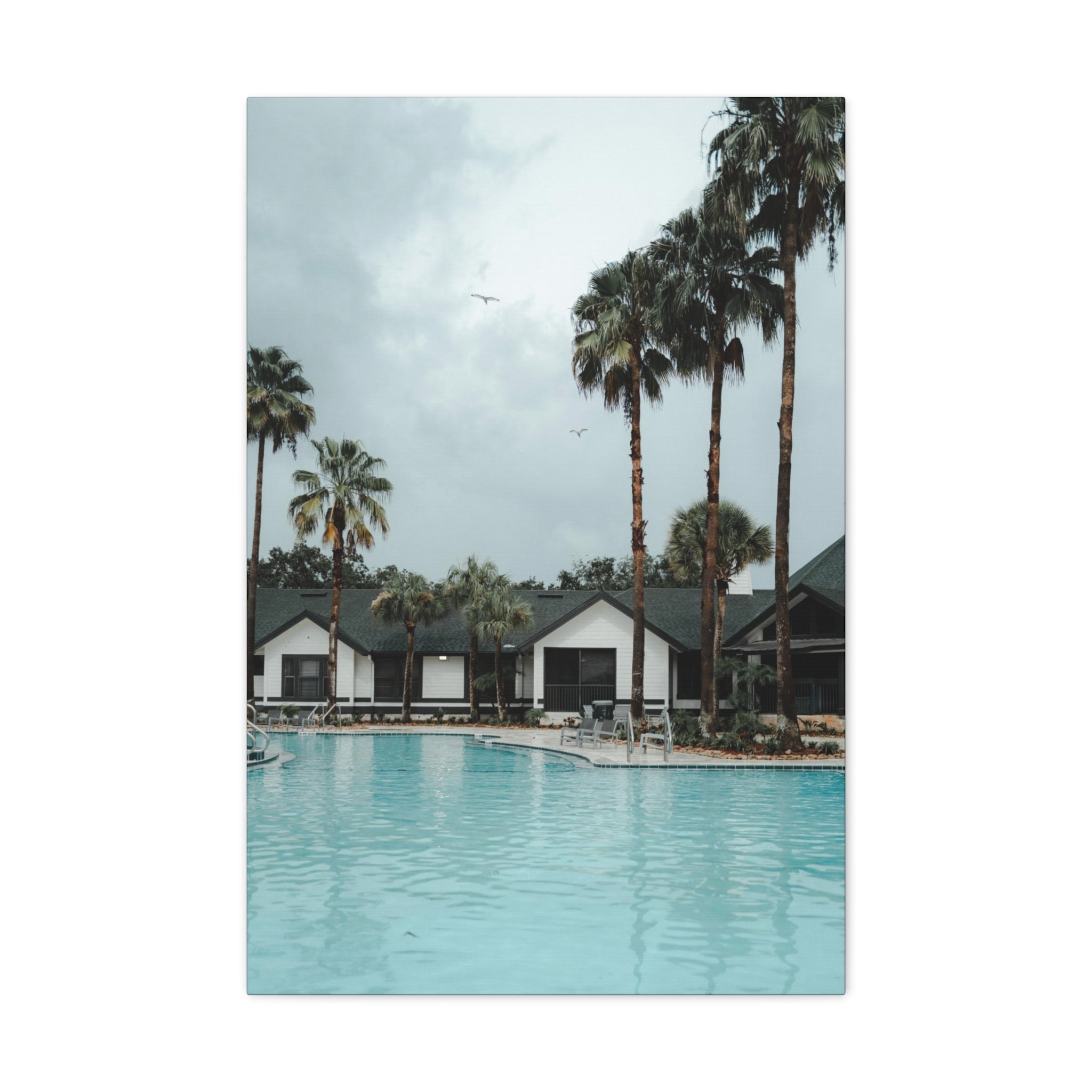 Poolside - Tampa Canvas