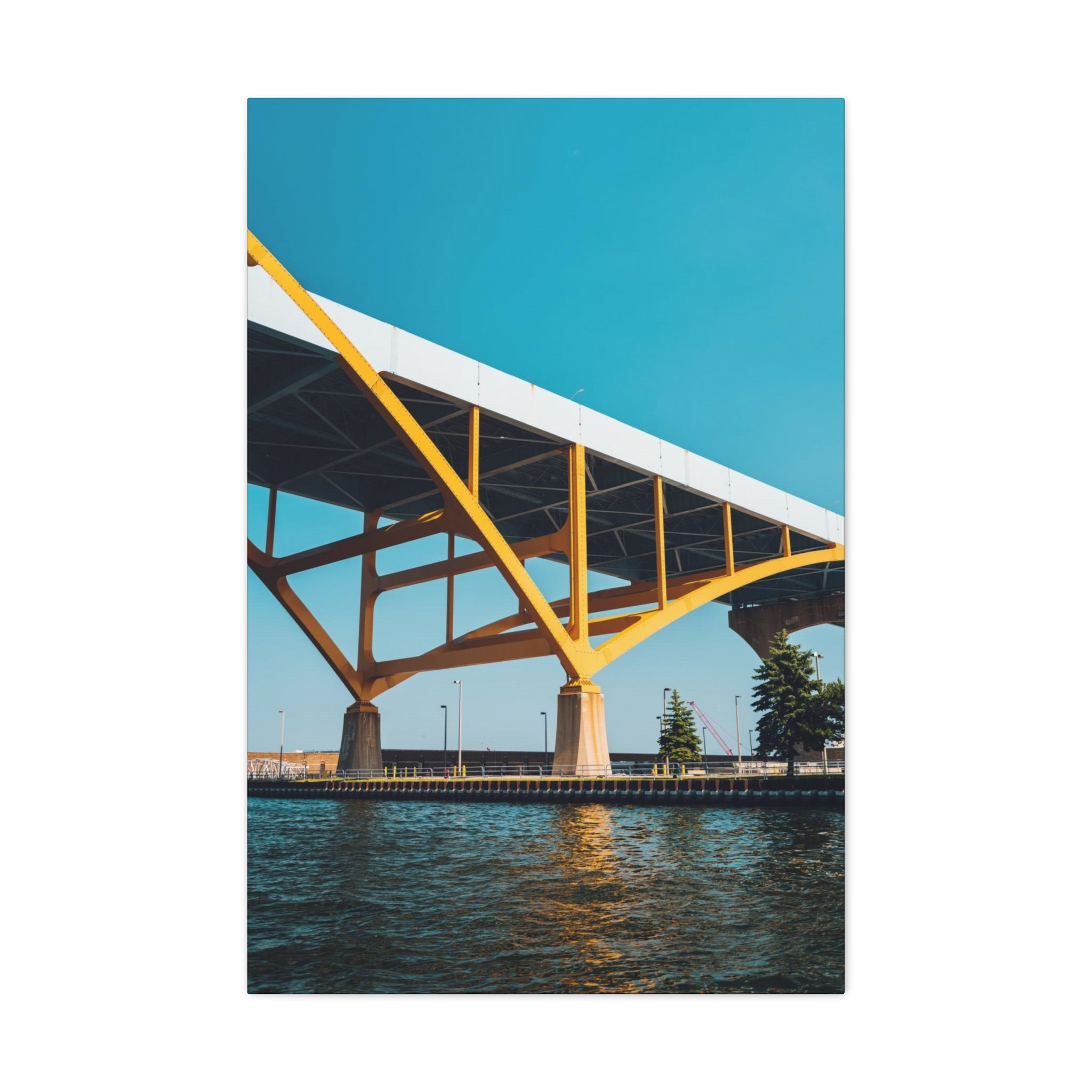 Milwaukee Hoan Bridge - Canvas