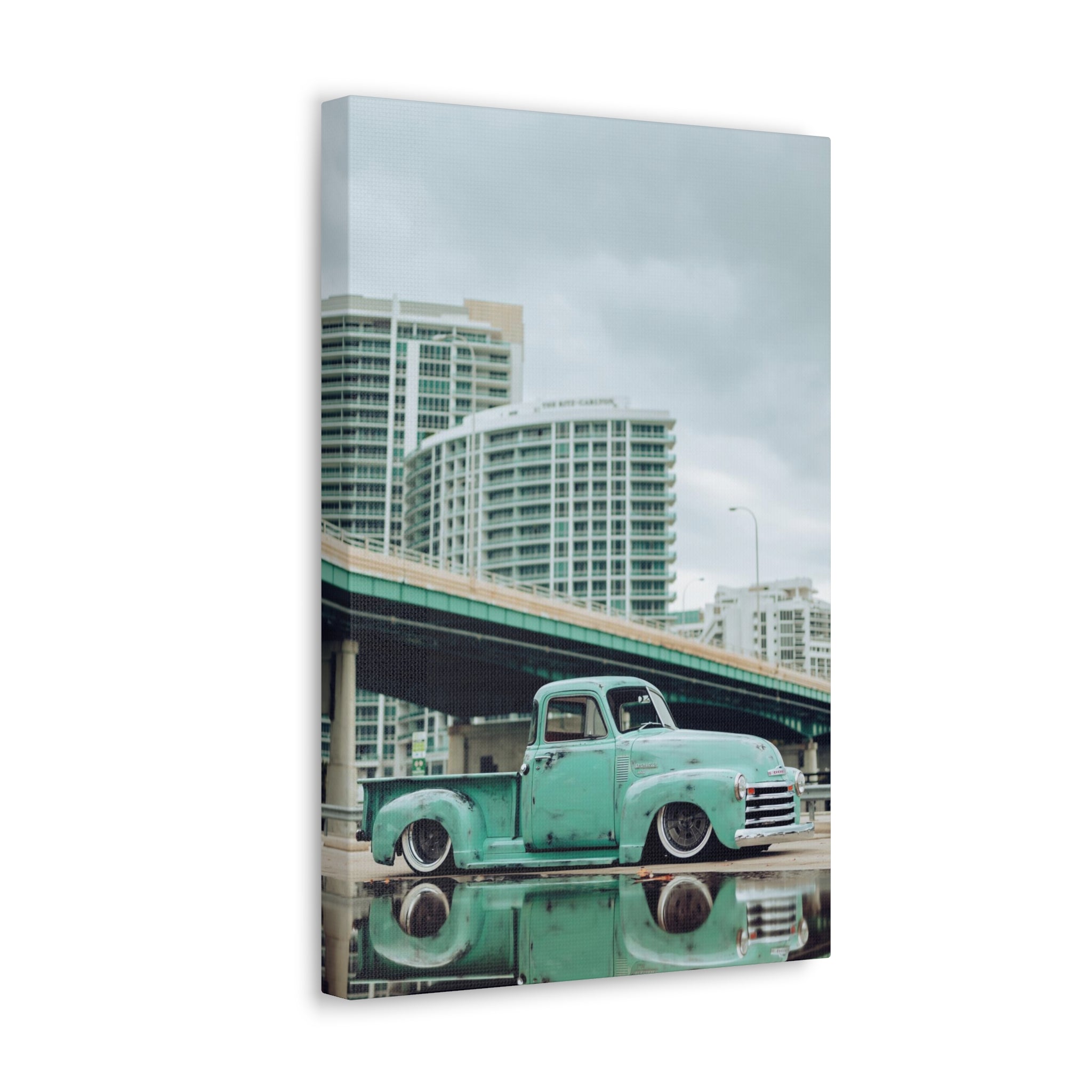 Max's 1950 Chevy in Miami - Canvas