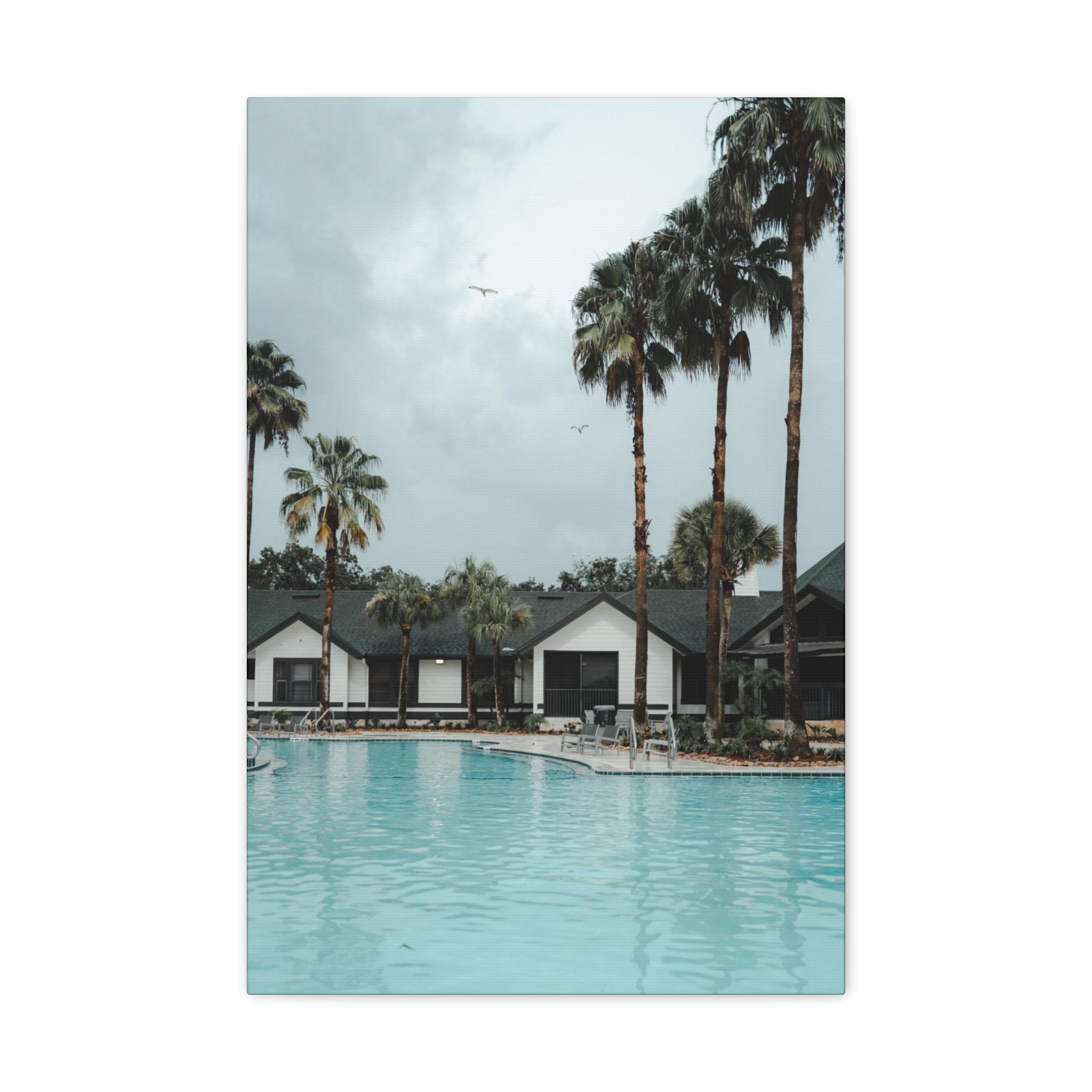 Poolside - Tampa Canvas