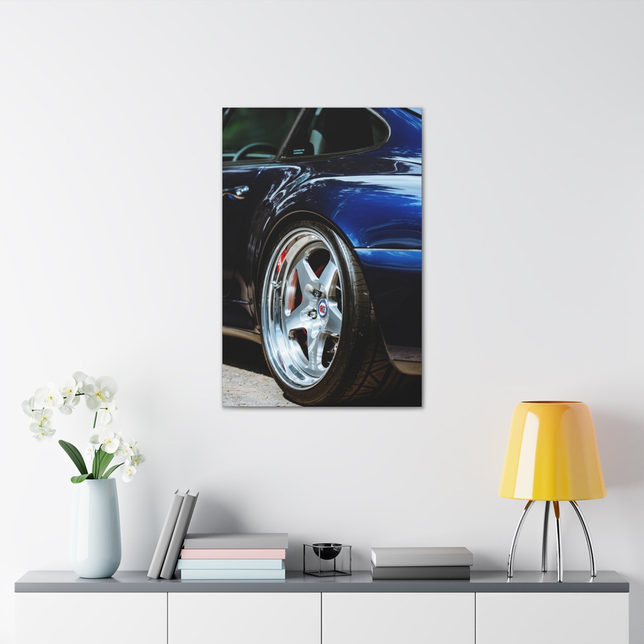 Porsche 993 - Checkeditoutchicago Canvas