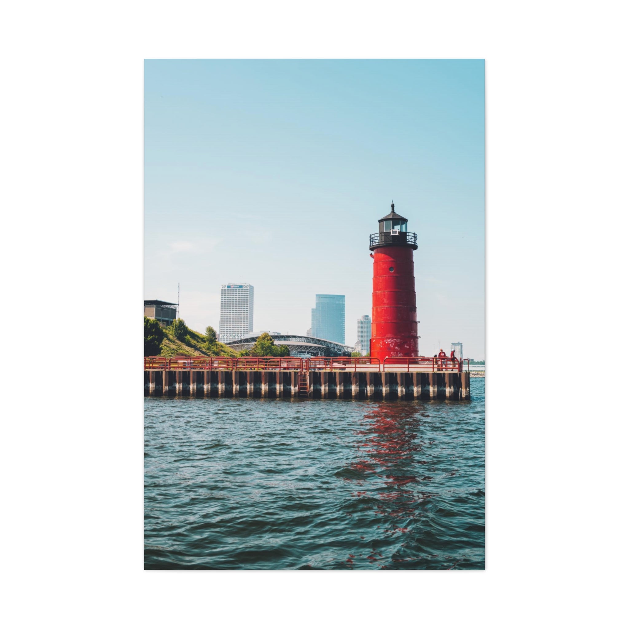 Milwaukee Pierhead Lighthouse Canvas