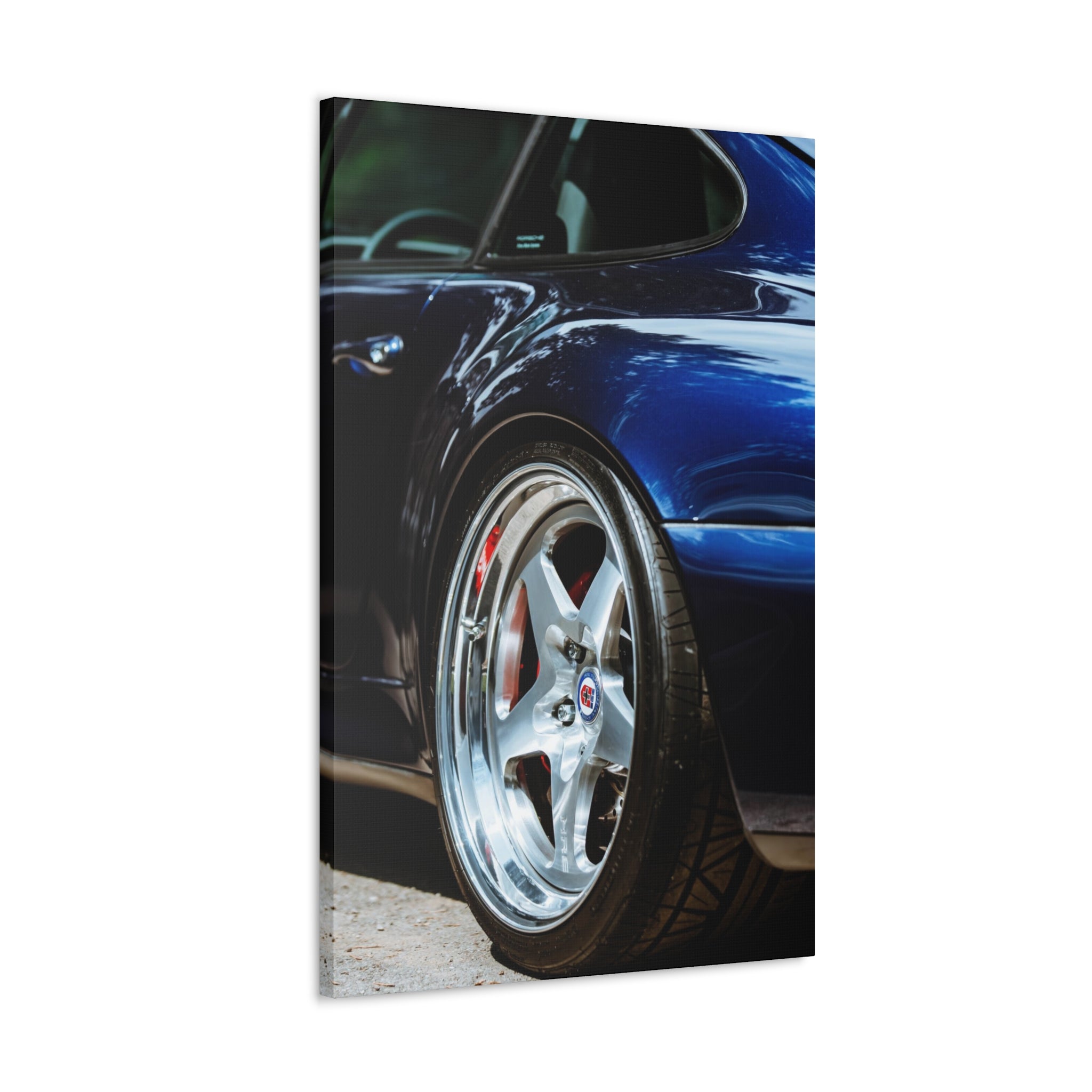 Porsche 993 - Checkeditoutchicago Canvas