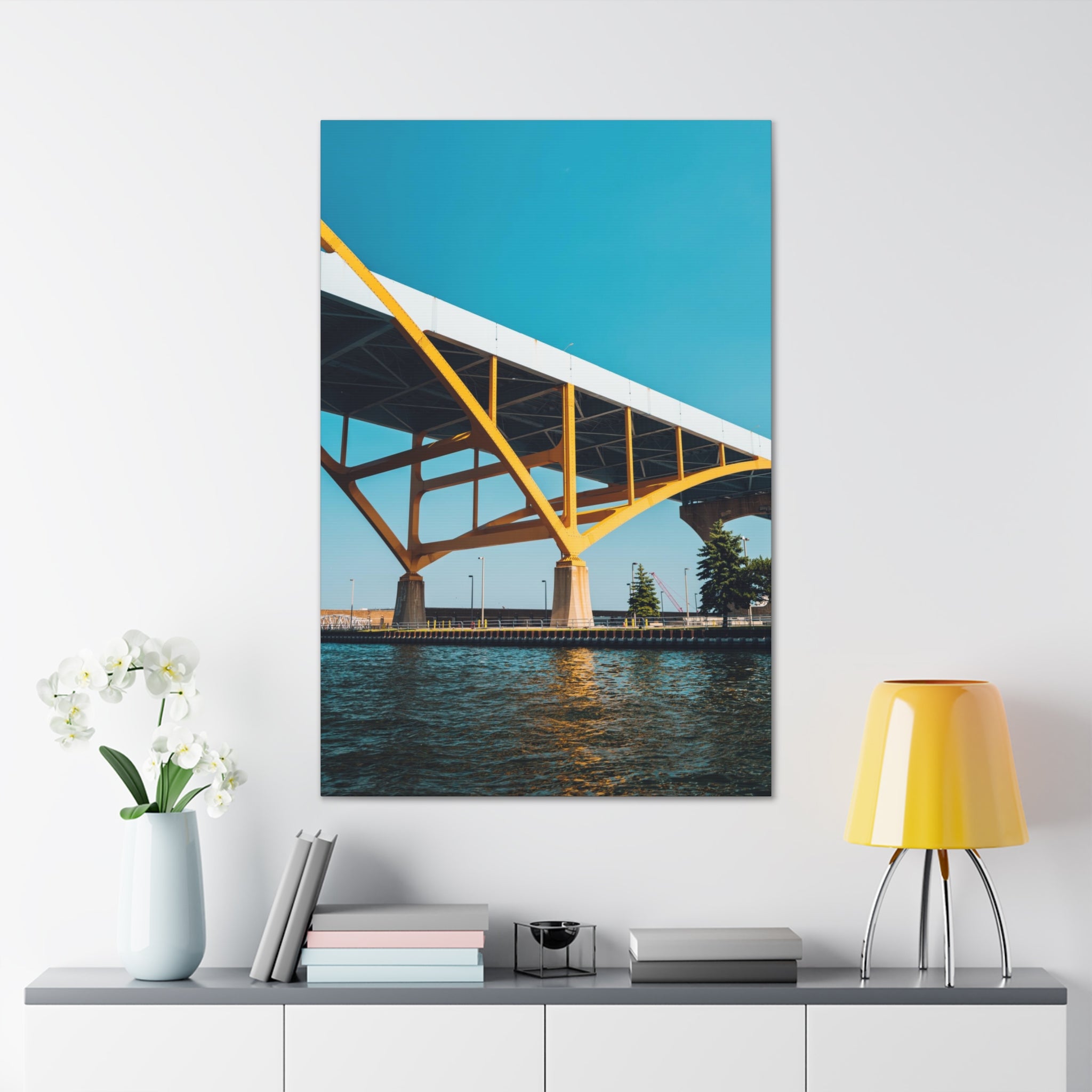 Milwaukee Hoan Bridge - Canvas