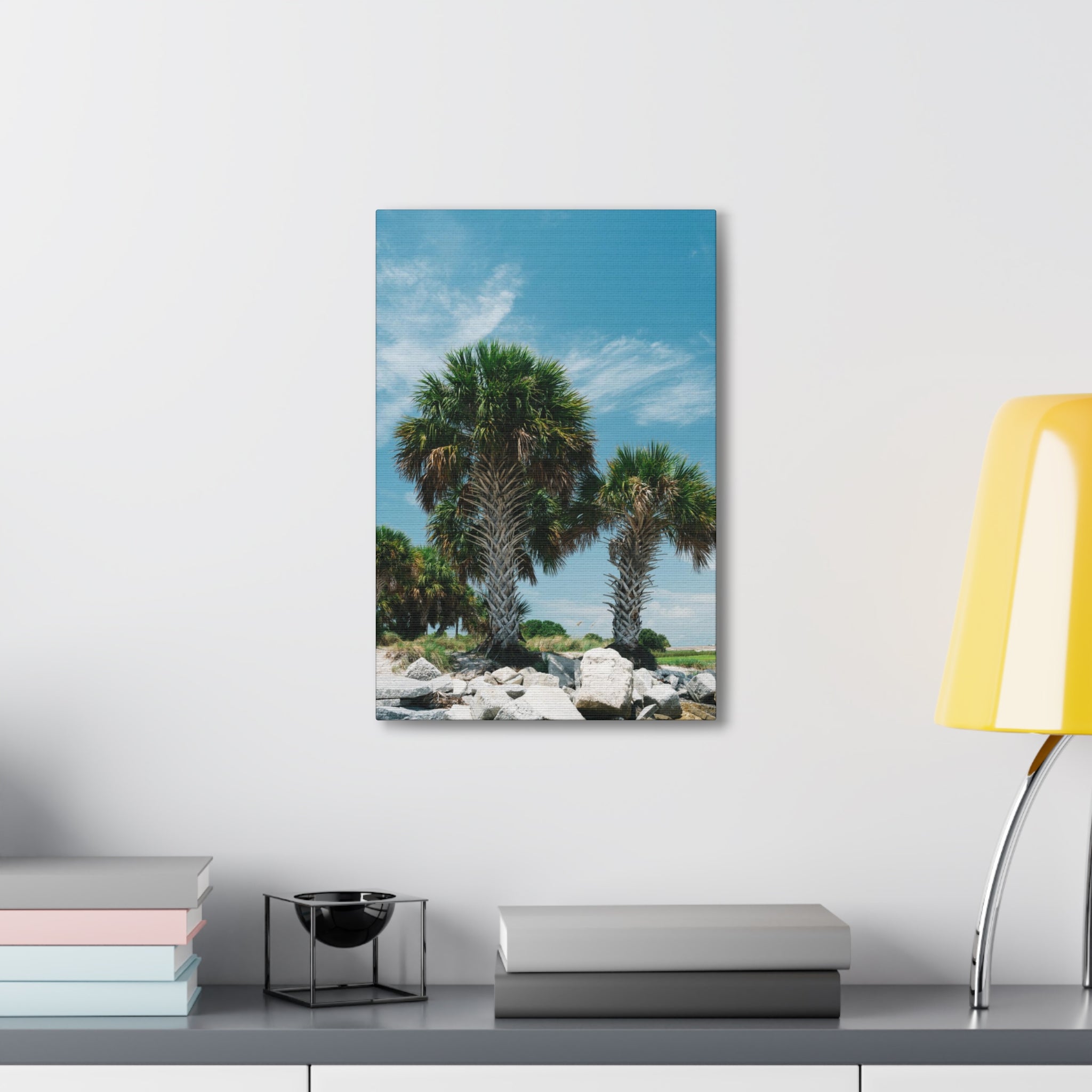 Tampa Palm Trees Canvas