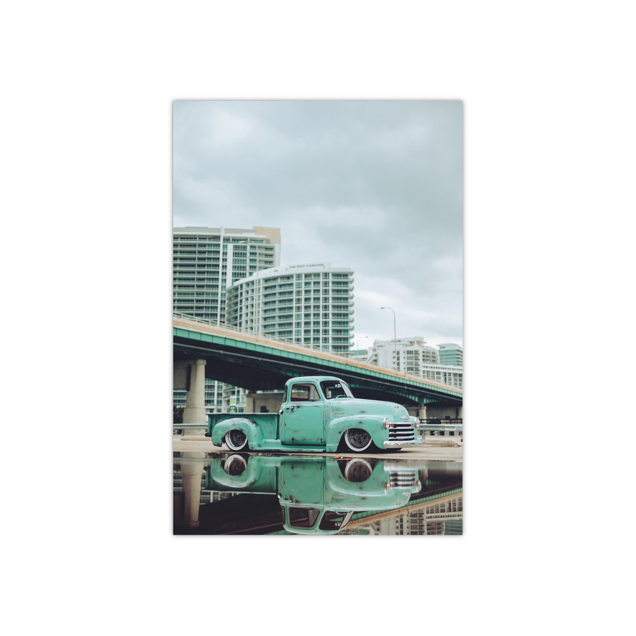 Max's 1950 Chevy in Miami - Print
