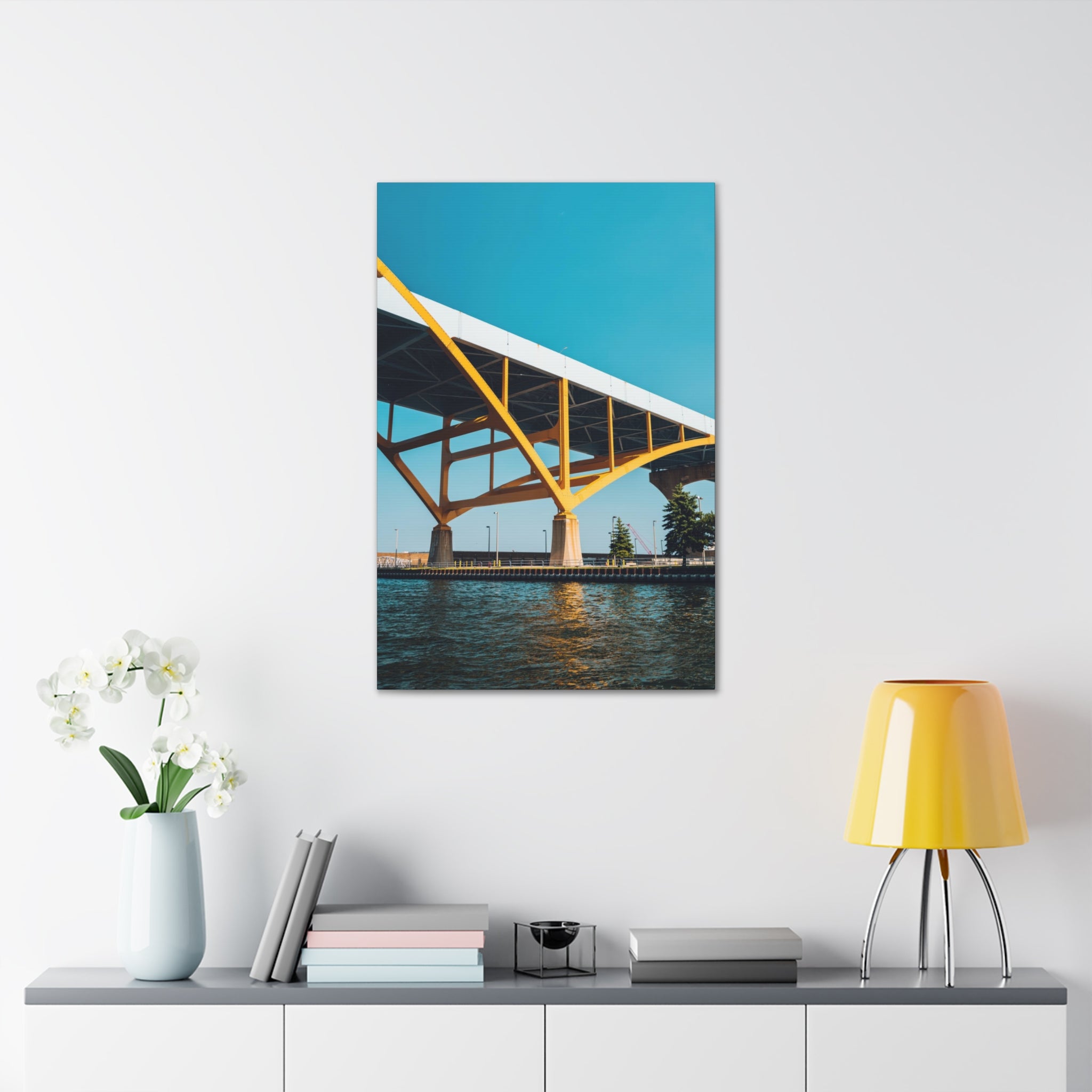 Milwaukee Hoan Bridge - Canvas