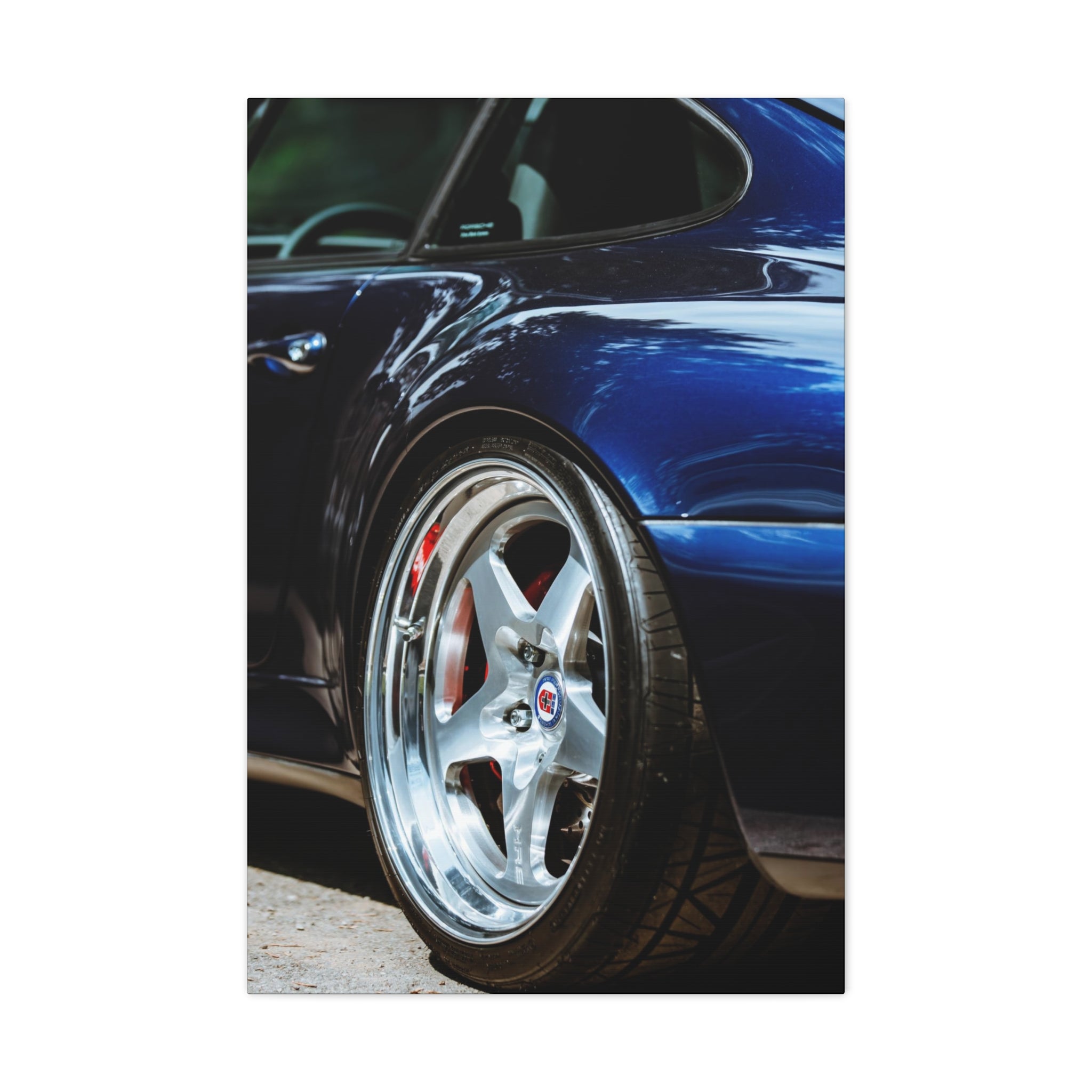 Porsche 993 - Checkeditoutchicago Canvas