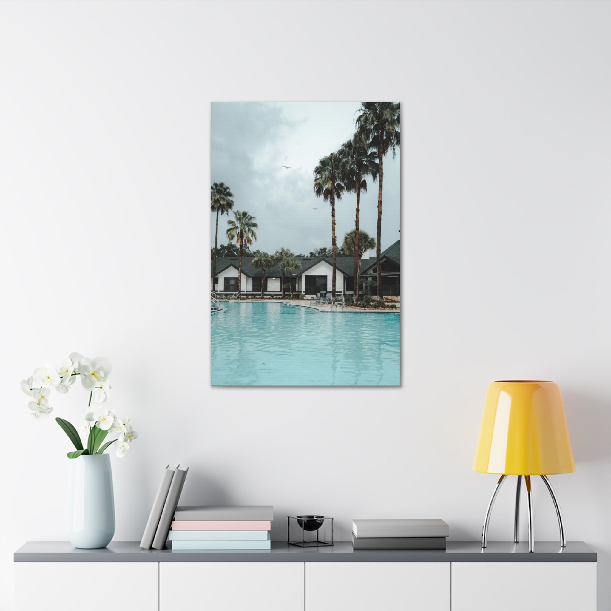 Poolside - Tampa Canvas