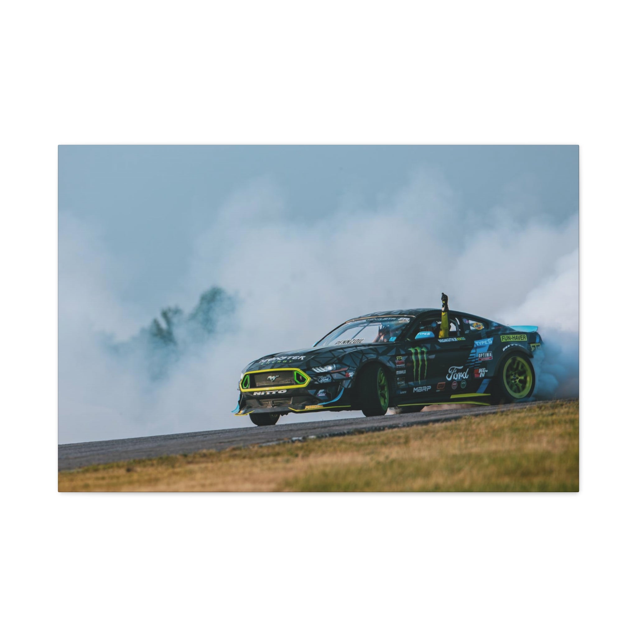 Vaughn Gittin Jr's RTR Mustang - Gingerman Raceway Canvas
