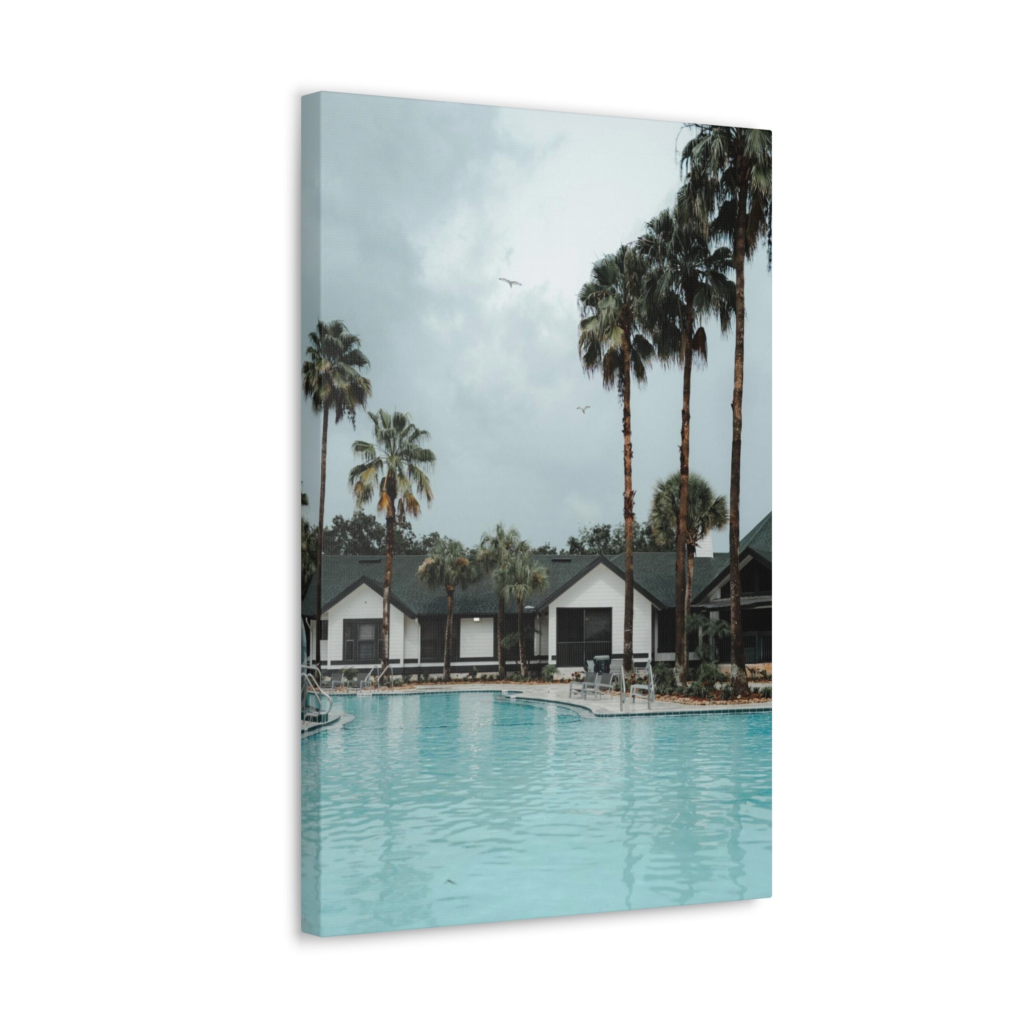 Poolside - Tampa Canvas