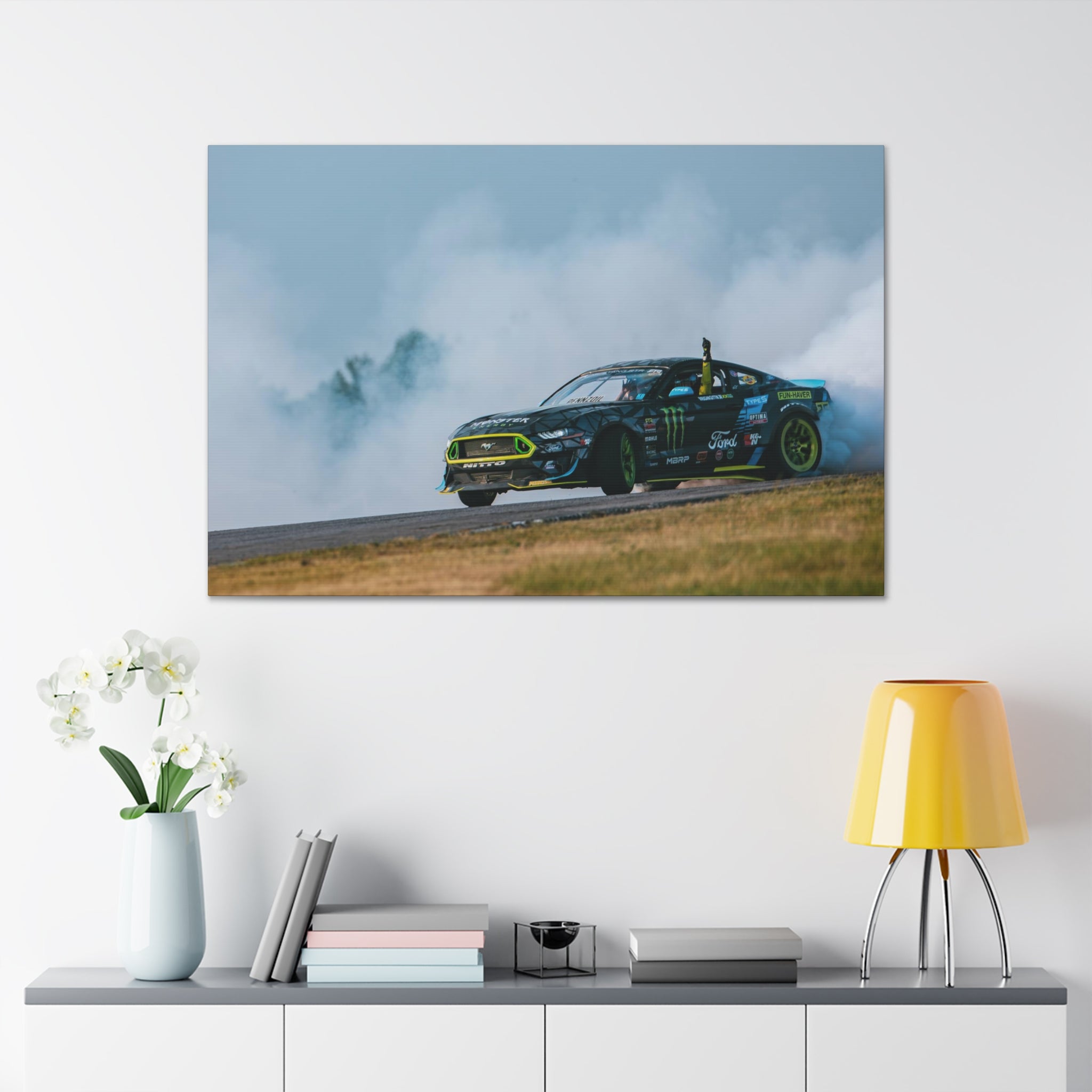 Vaughn Gittin Jr's RTR Mustang - Gingerman Raceway Canvas