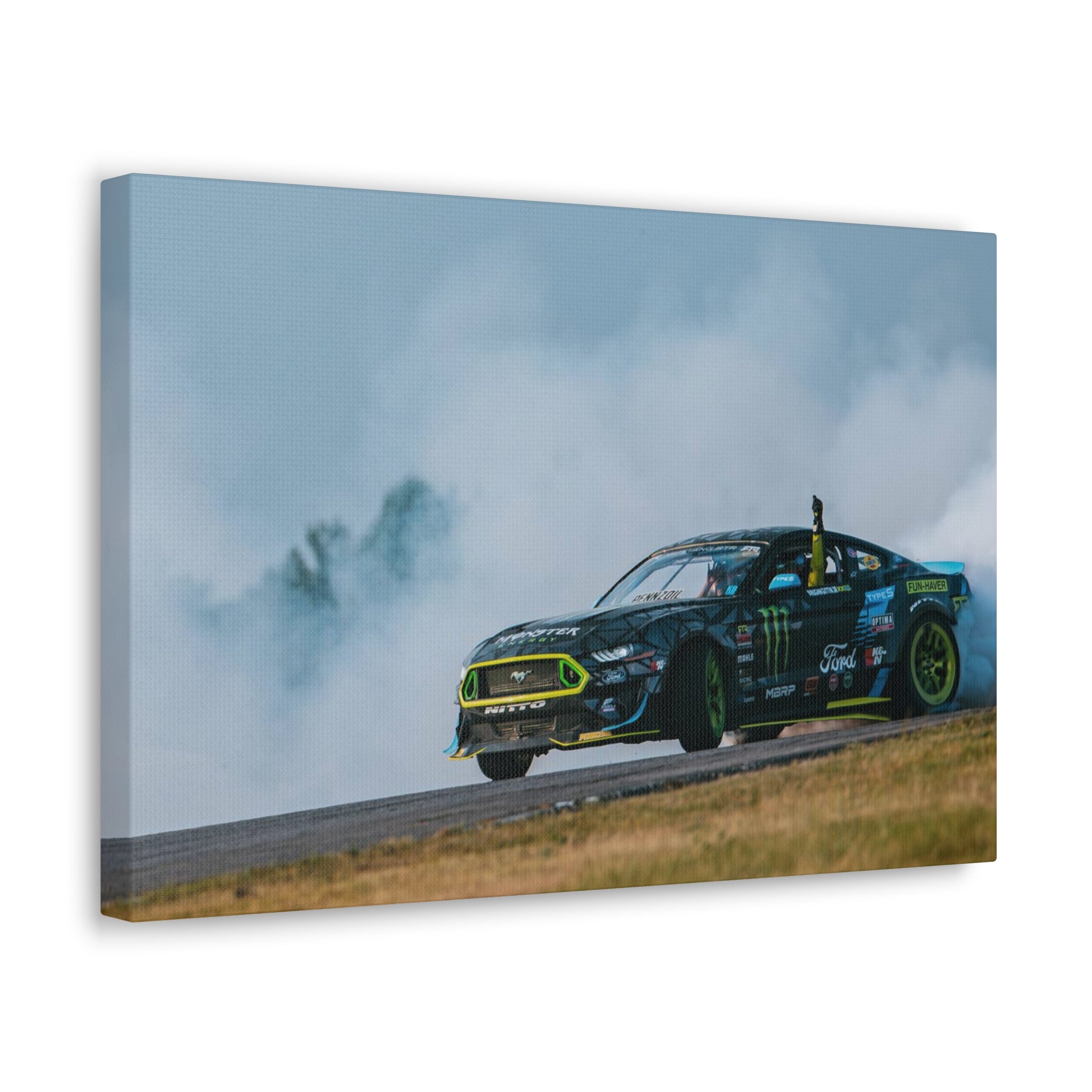 Vaughn Gittin Jr's RTR Mustang - Gingerman Raceway Canvas