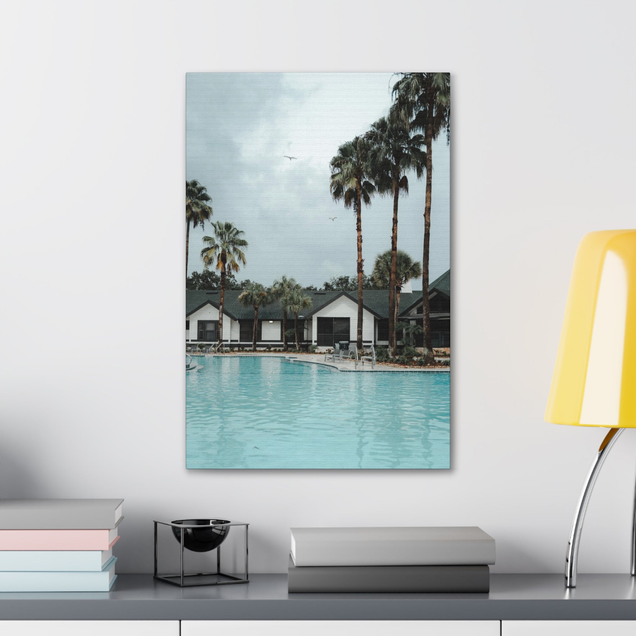 Poolside - Tampa Canvas