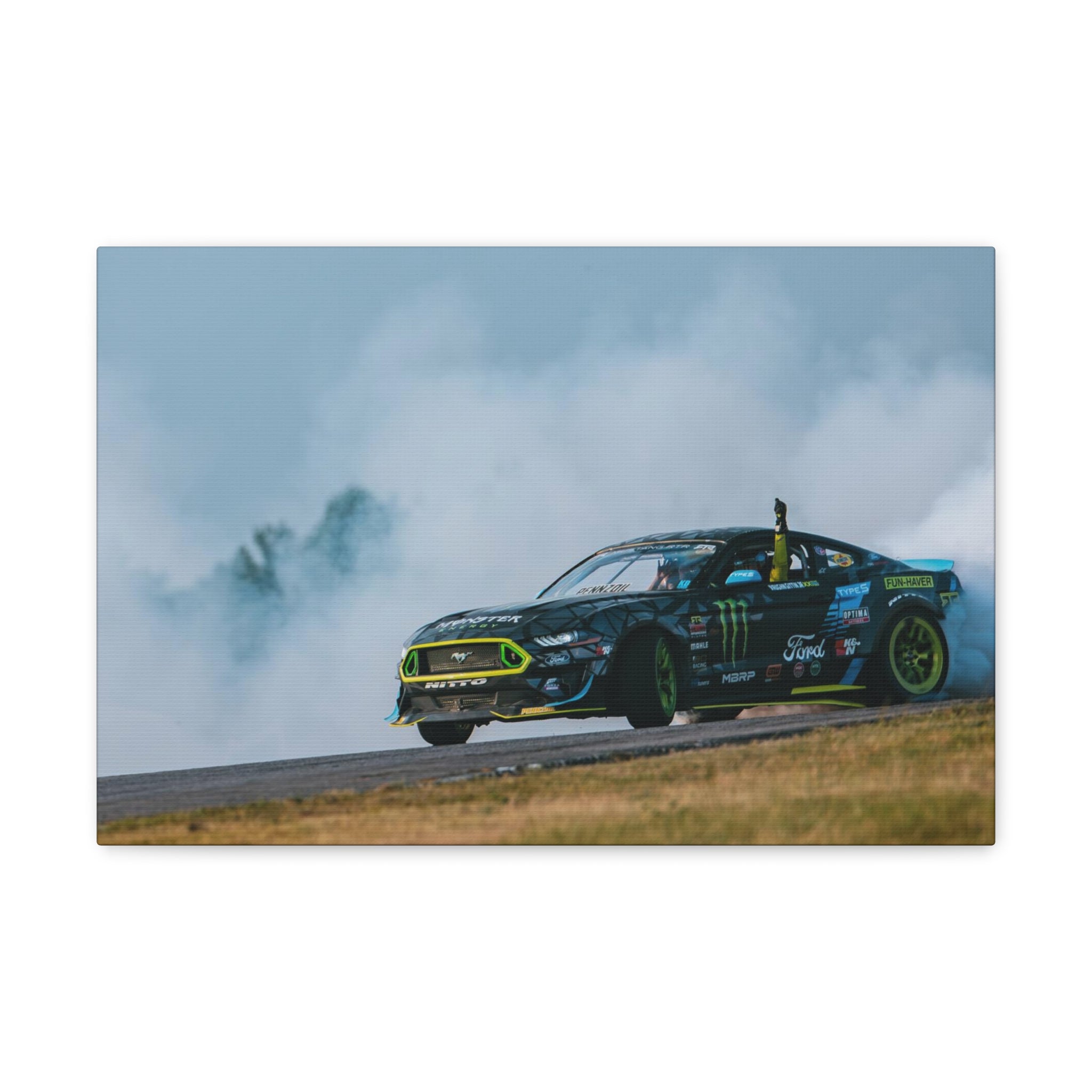 Vaughn Gittin Jr's RTR Mustang - Gingerman Raceway Canvas