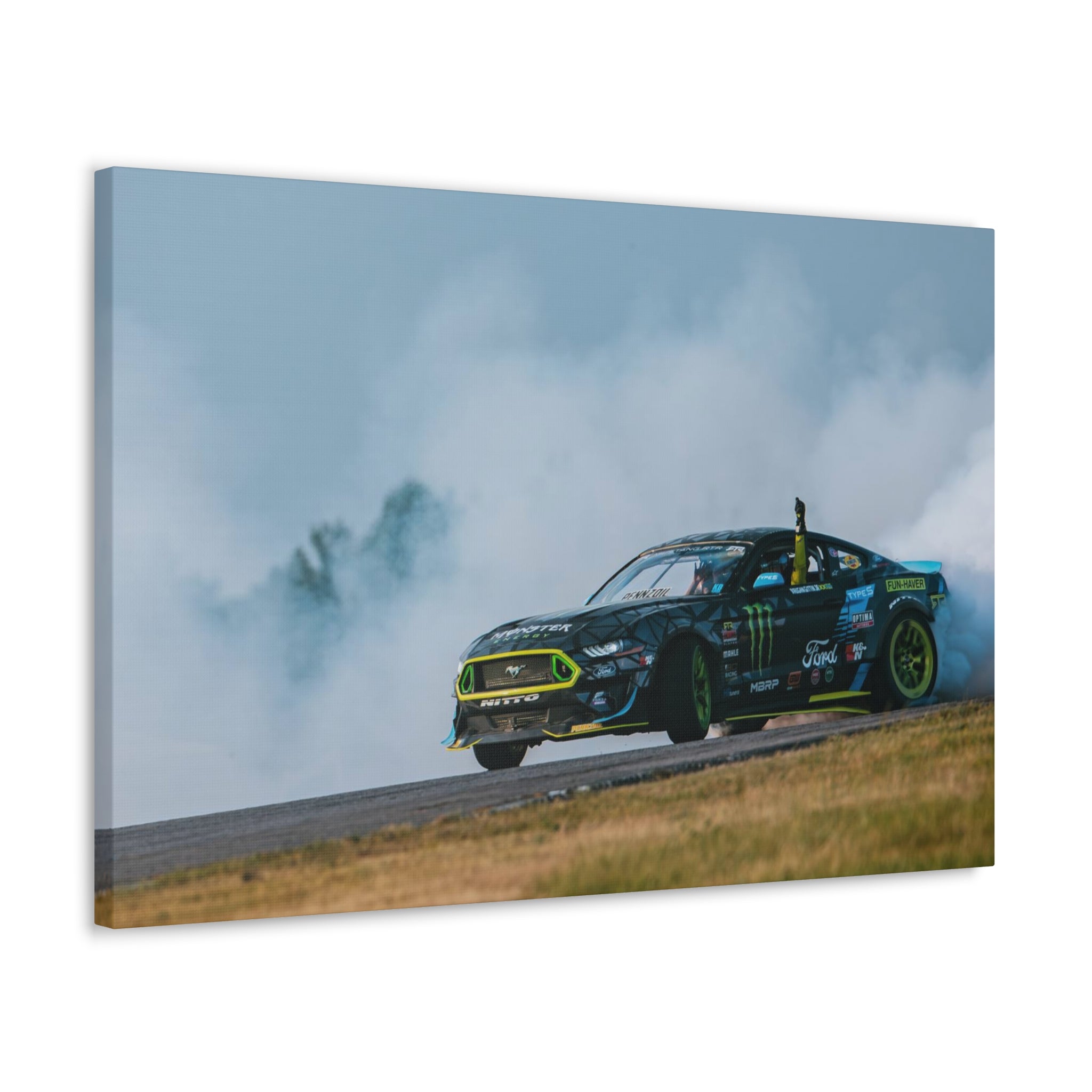 Vaughn Gittin Jr's RTR Mustang - Gingerman Raceway Canvas