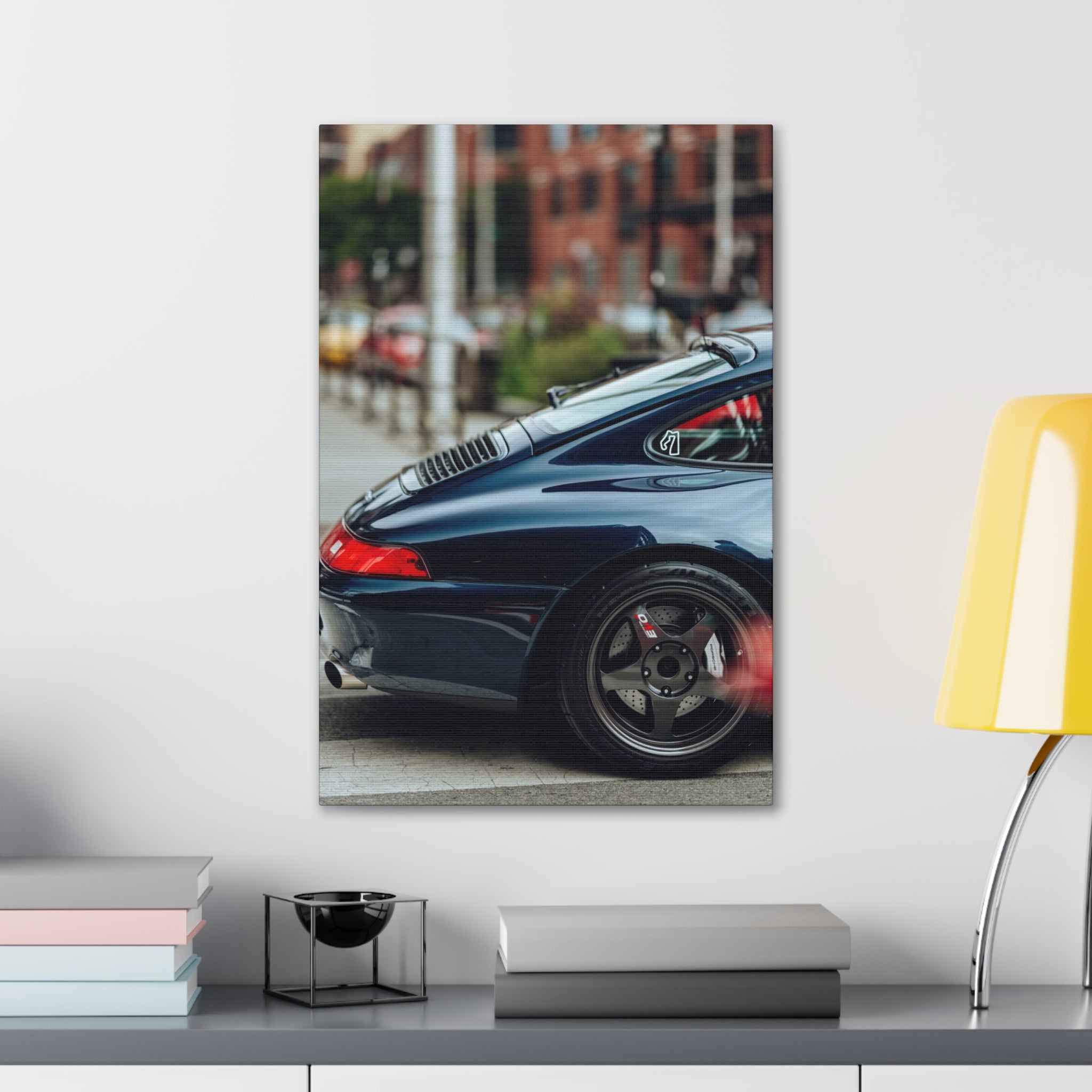 Porsche 993 - Checkeditoutchicago Canvas