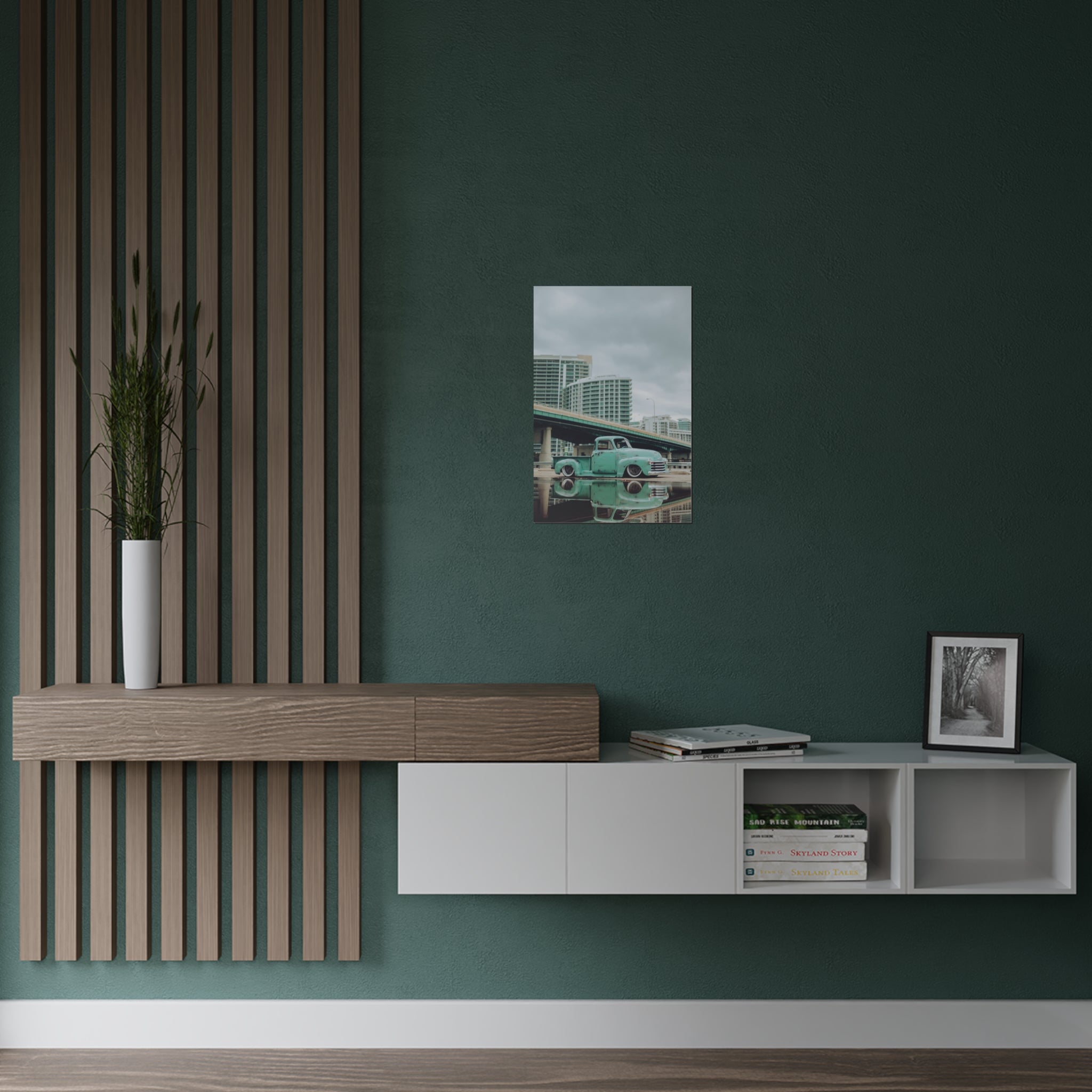 Max's 1950 Chevy in Miami - Print