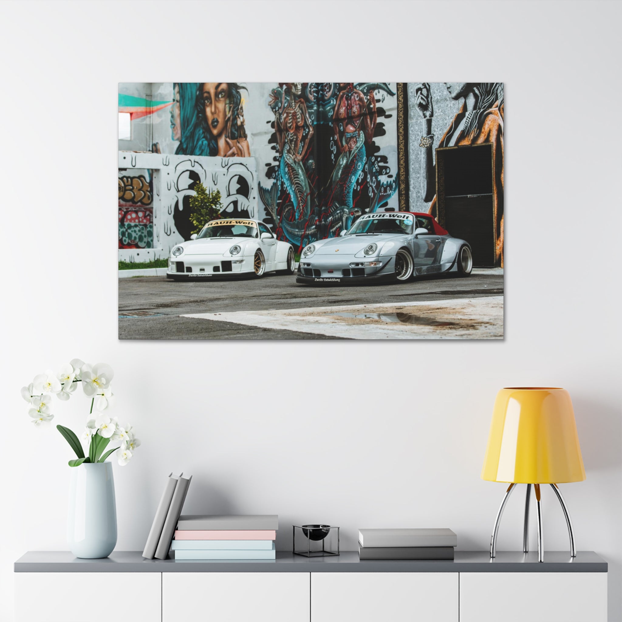 RWB Porsches - Miami - Canvas