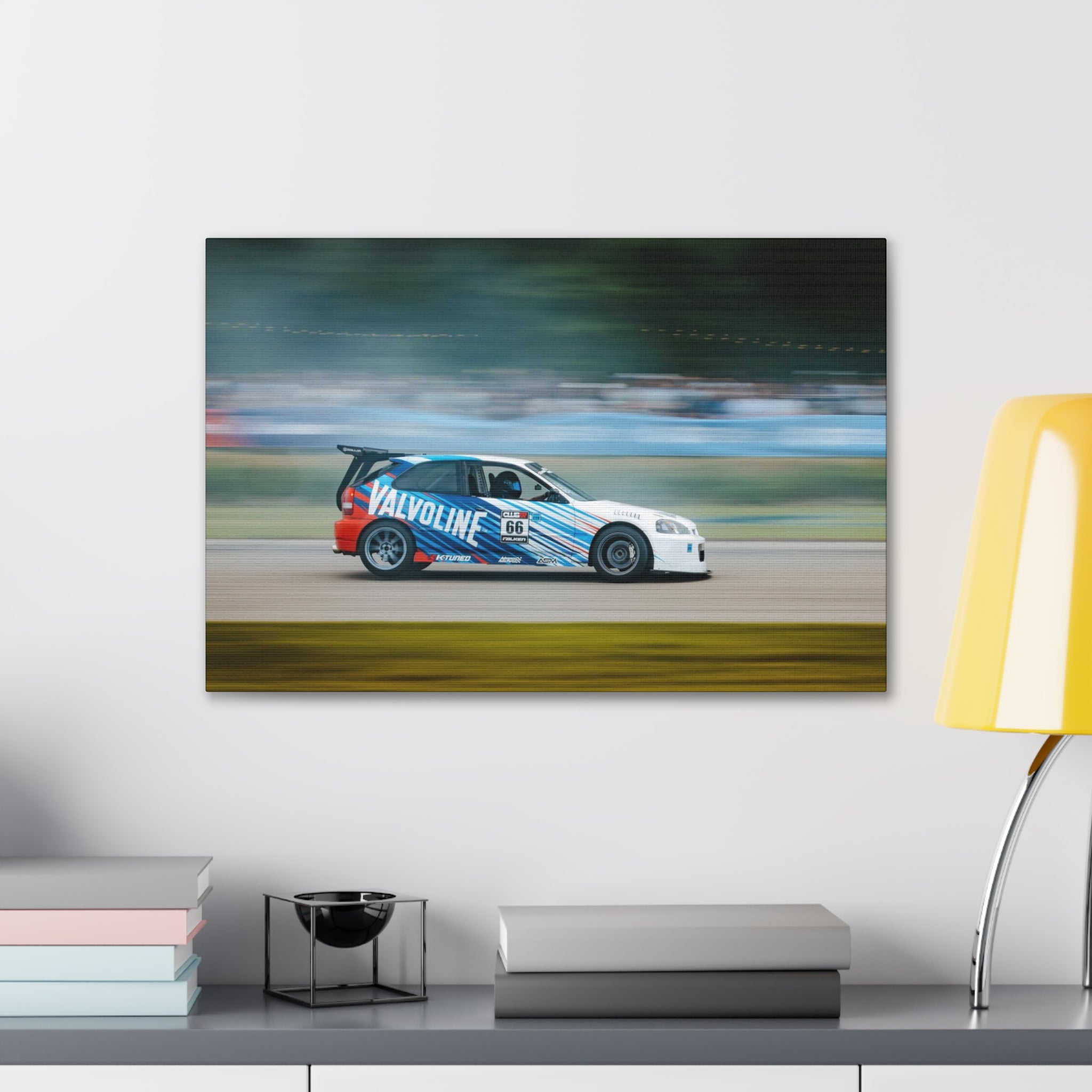 Gears and Gasoline Civic - Gingerman Raceway Canvas