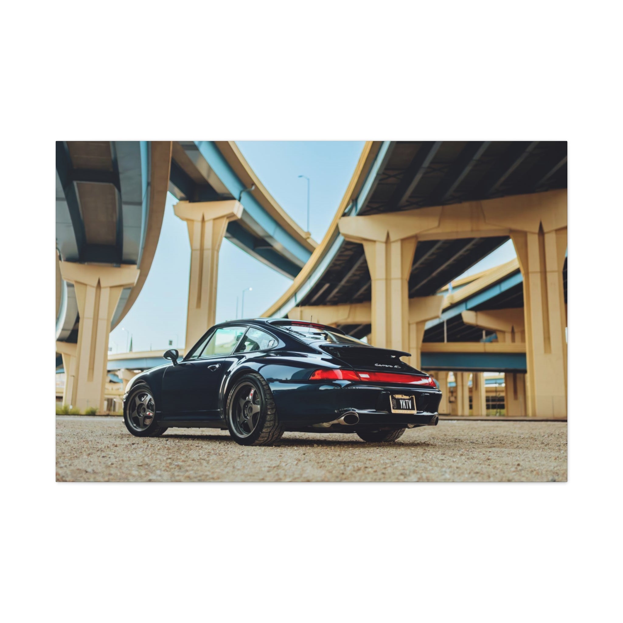 Porsche 993 911 - Downtown MKE Canvas