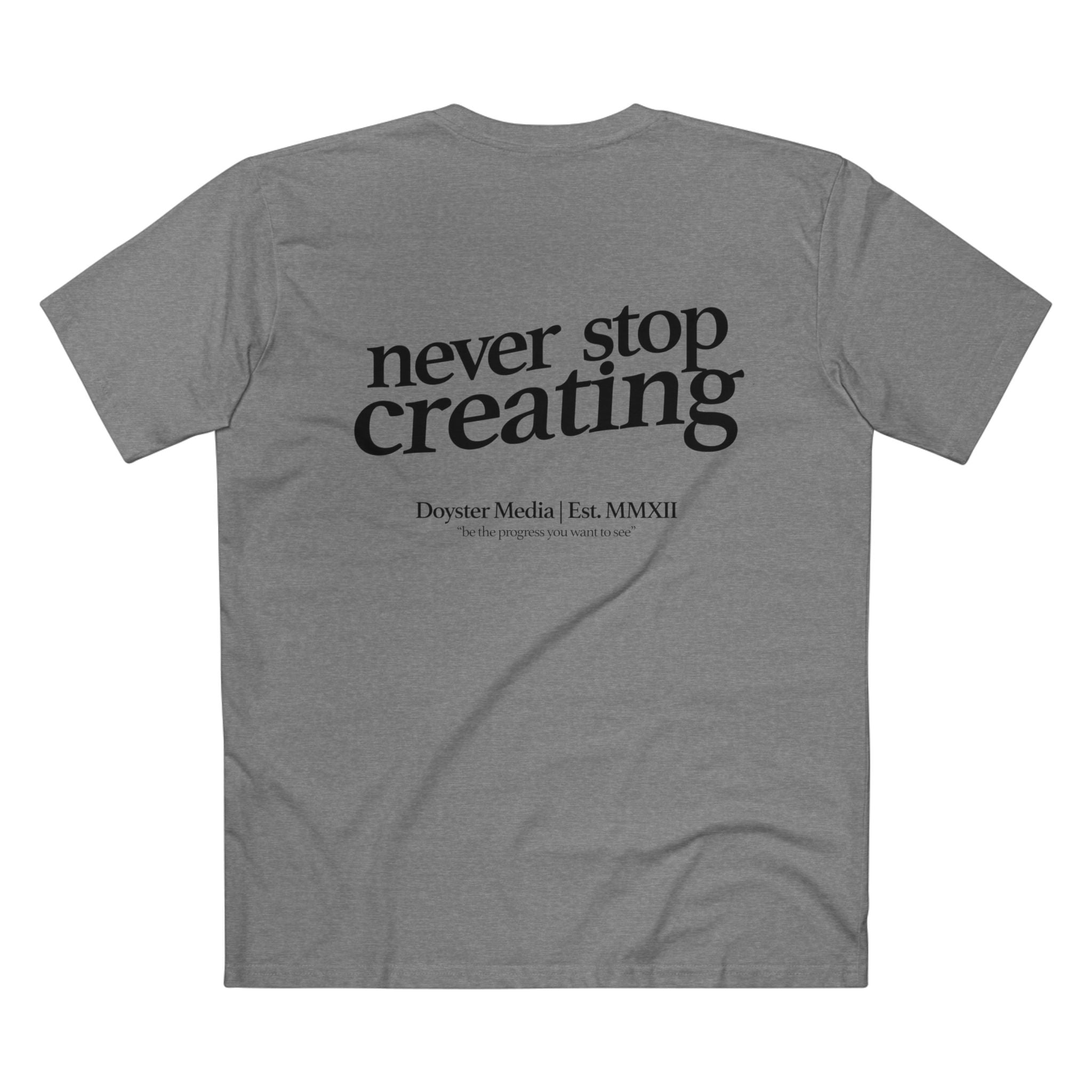 Never Stop Creating 90s Style Tee