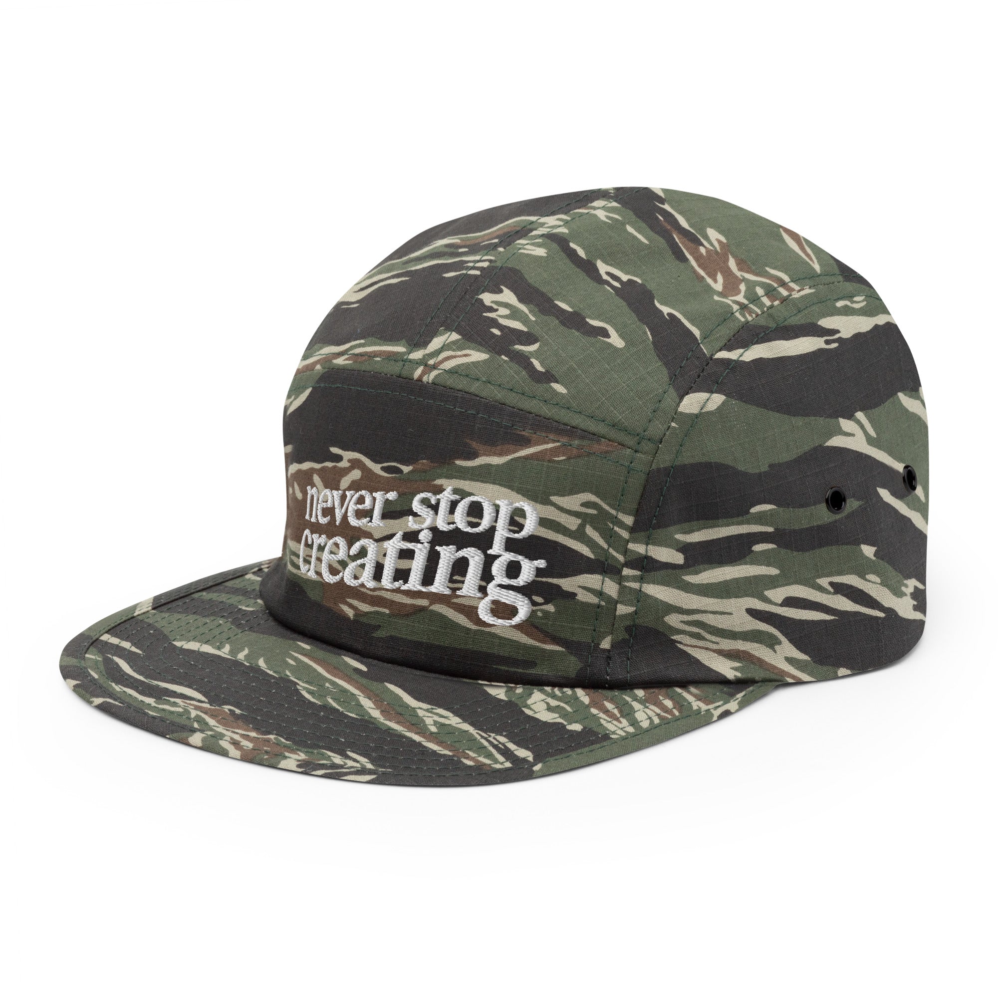 Doyster Embroidered Five Panel Cap