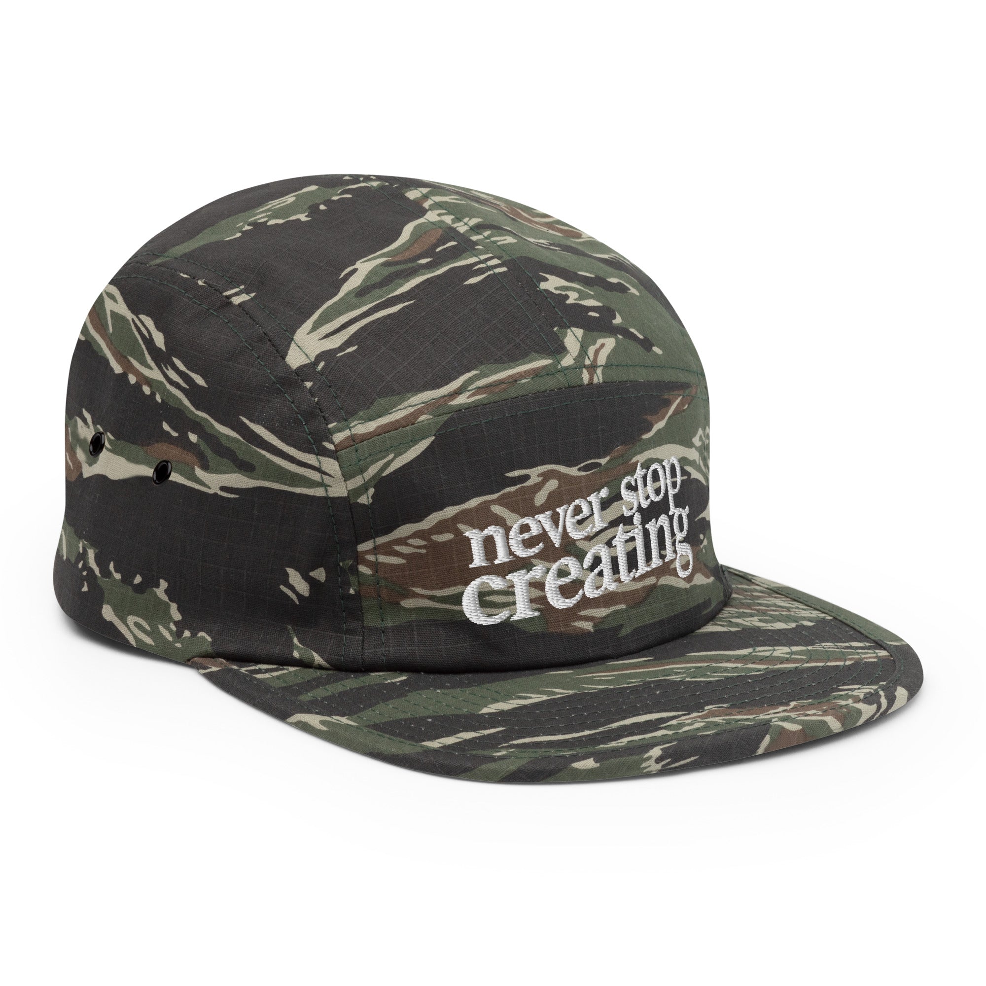 Doyster Embroidered Five Panel Cap