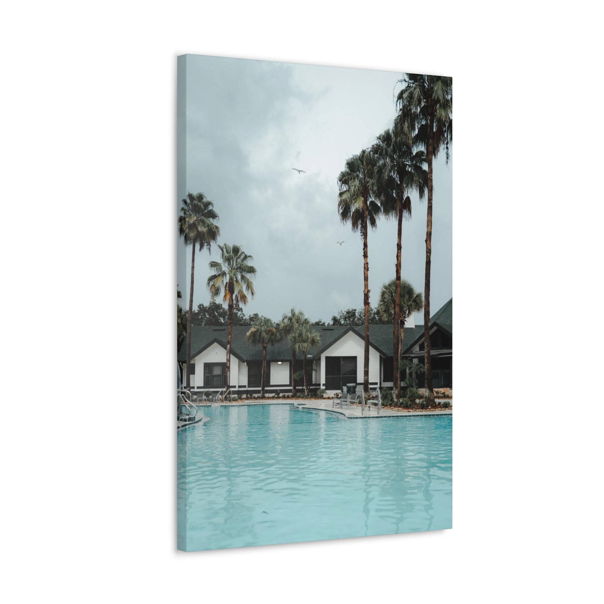 Poolside - Tampa Canvas