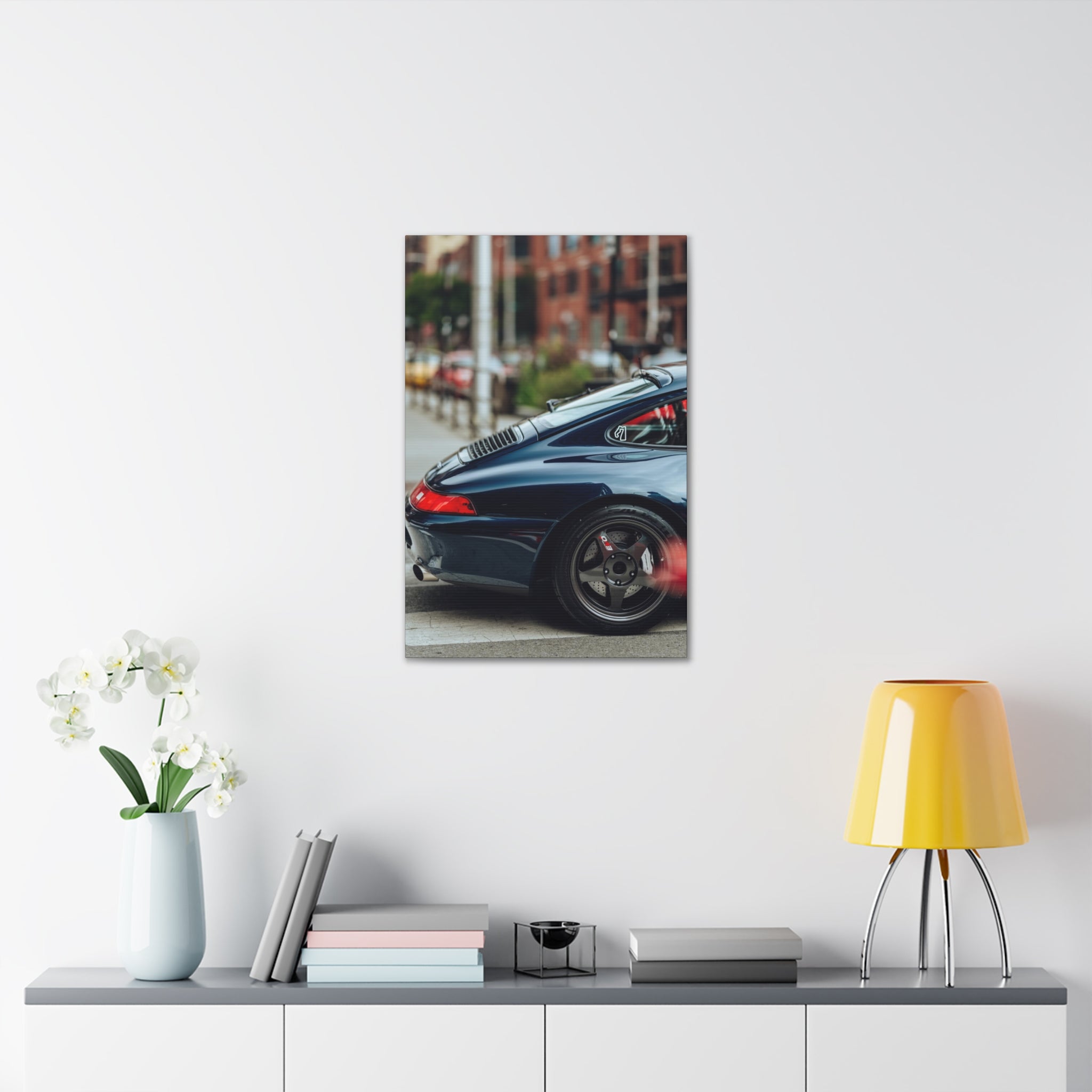 Porsche 993 - Checkeditoutchicago Canvas