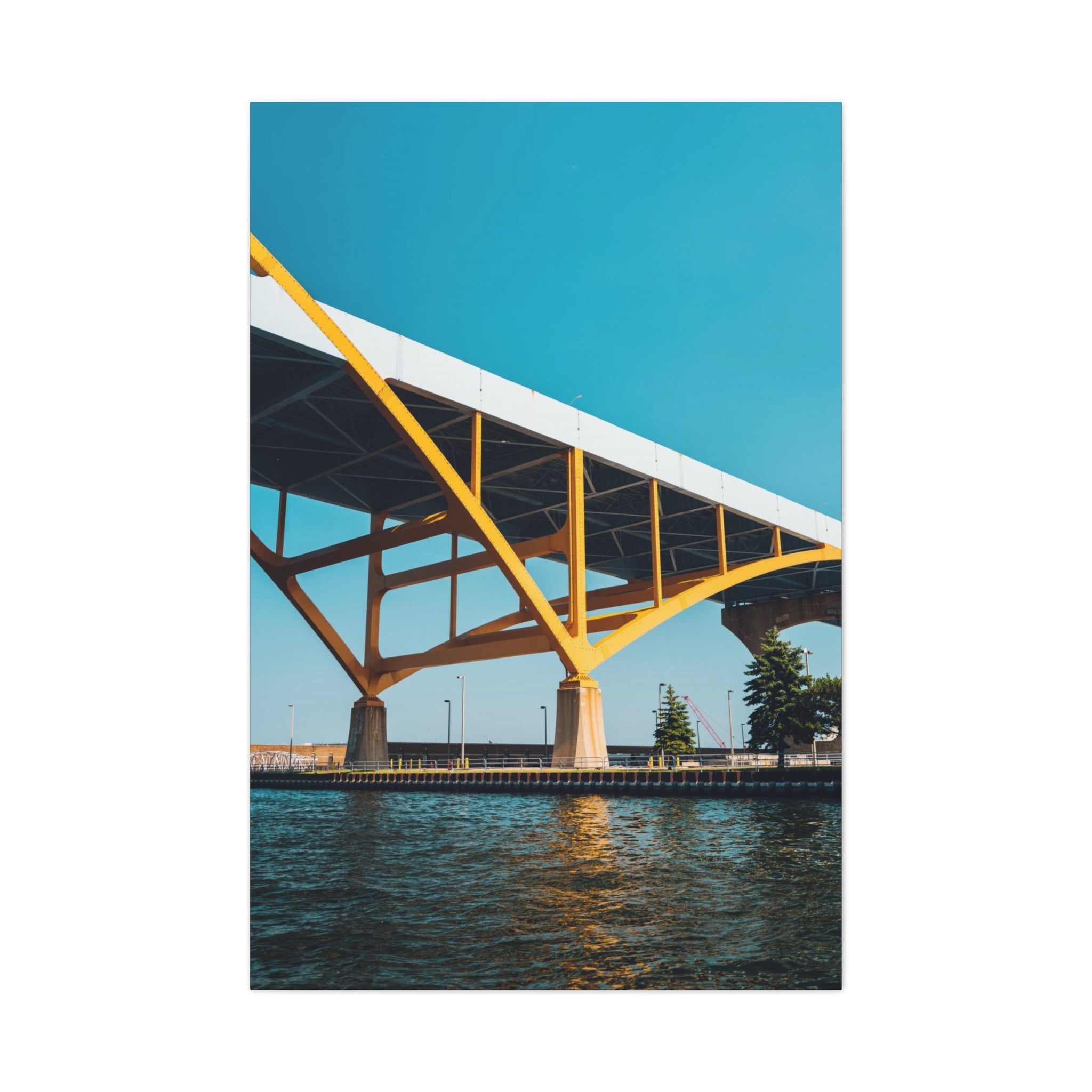Milwaukee Hoan Bridge - Canvas