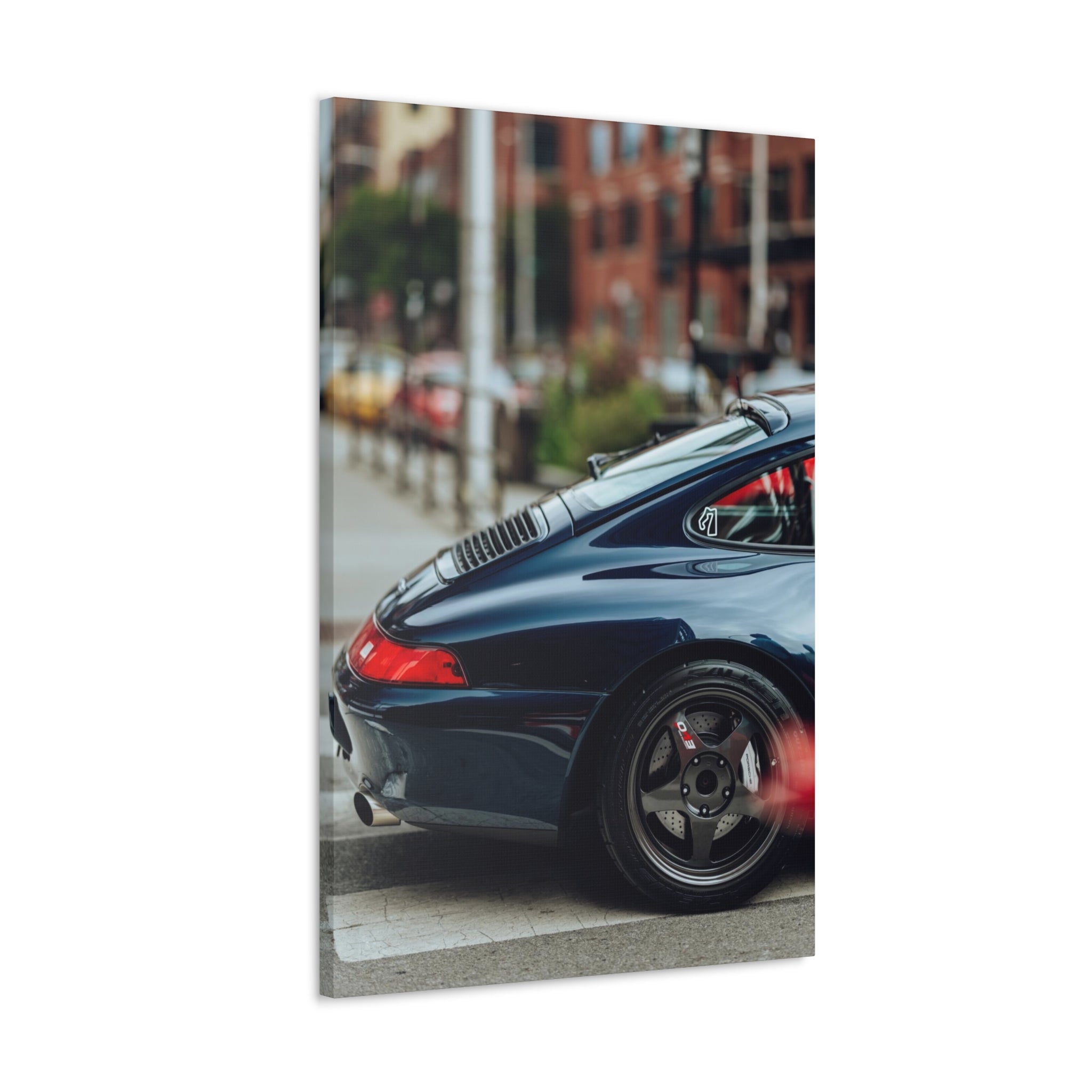 Porsche 993 - Checkeditoutchicago Canvas