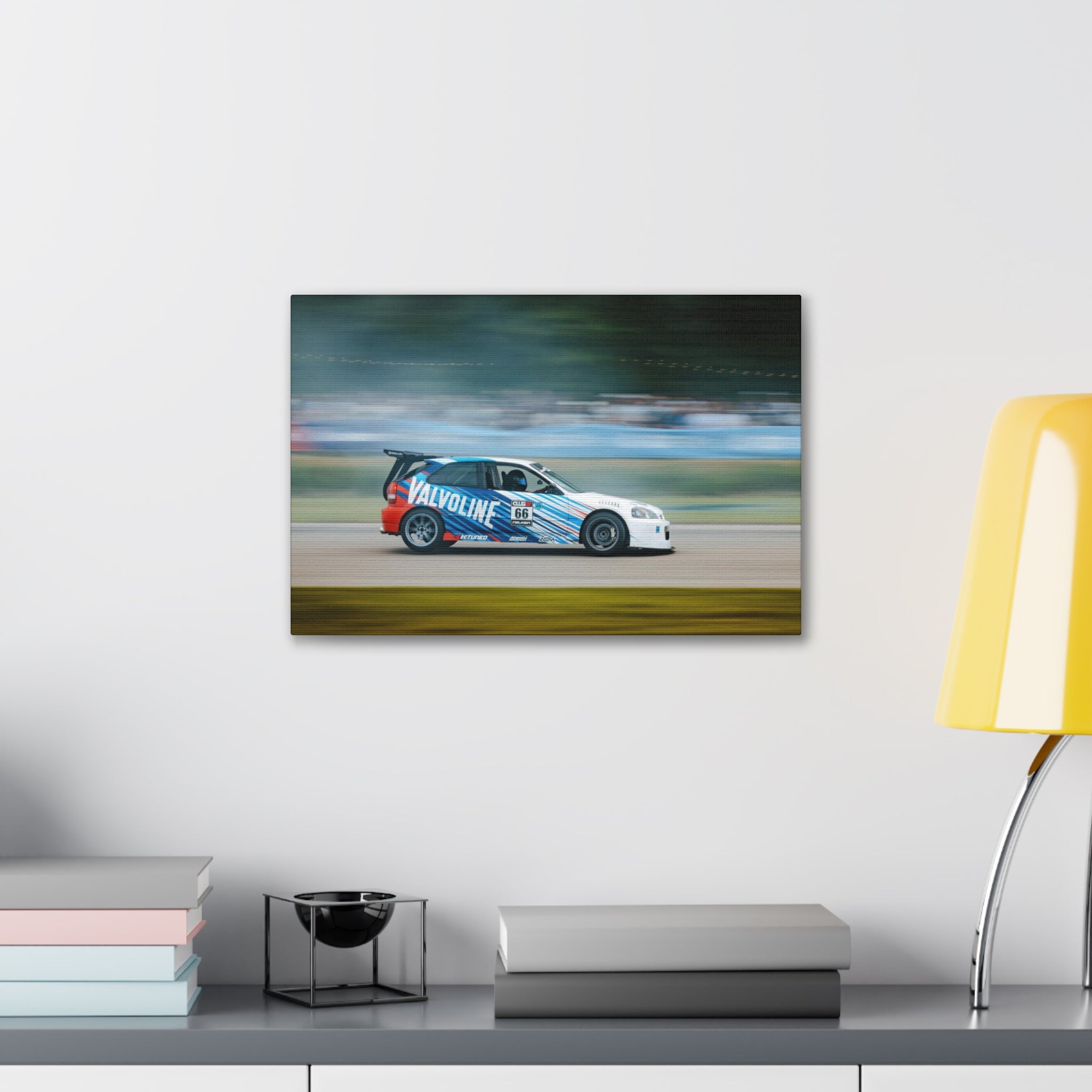 Gears and Gasoline Civic - Gingerman Raceway Canvas