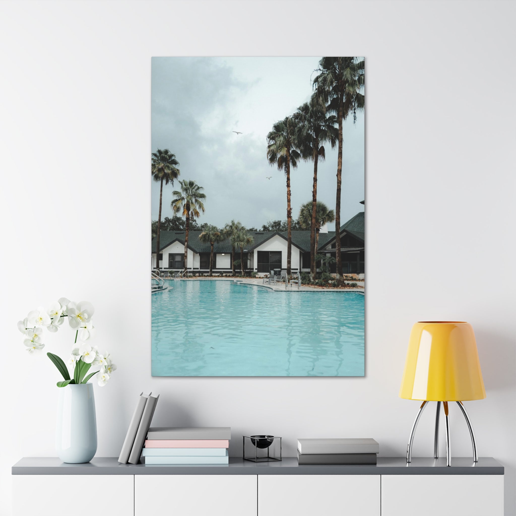 Poolside - Tampa Canvas