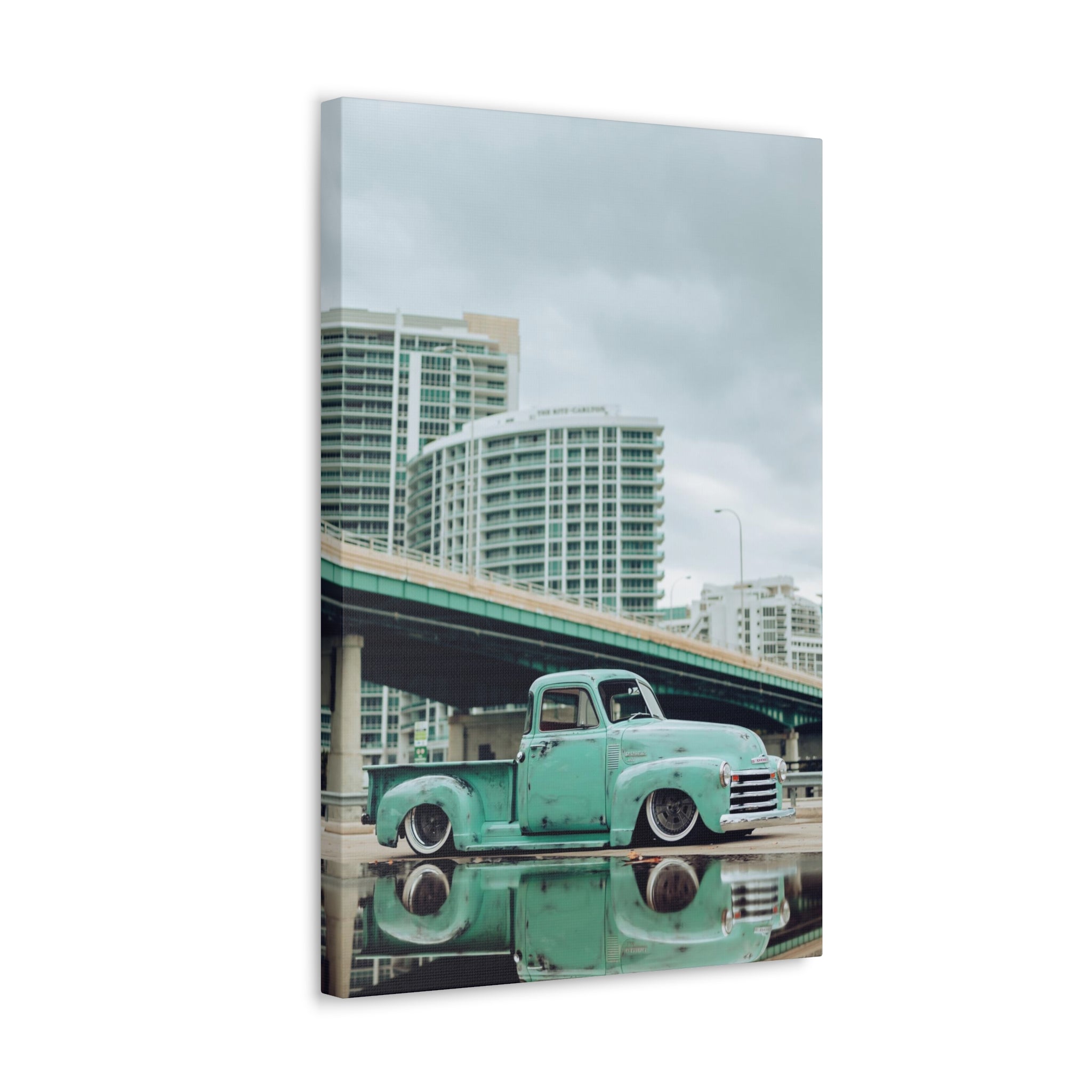 Max's 1950 Chevy in Miami - Canvas