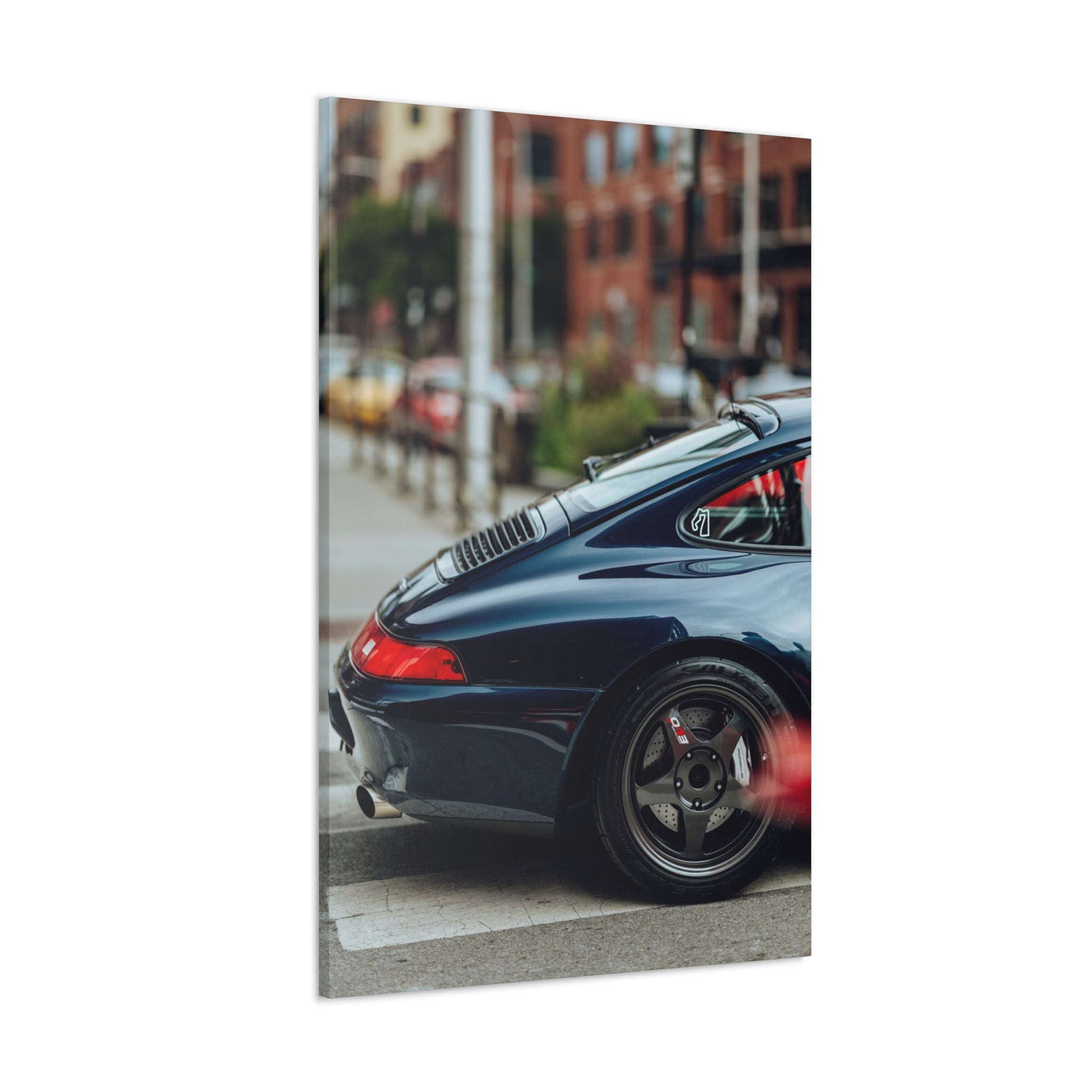 Porsche 993 - Checkeditoutchicago Canvas