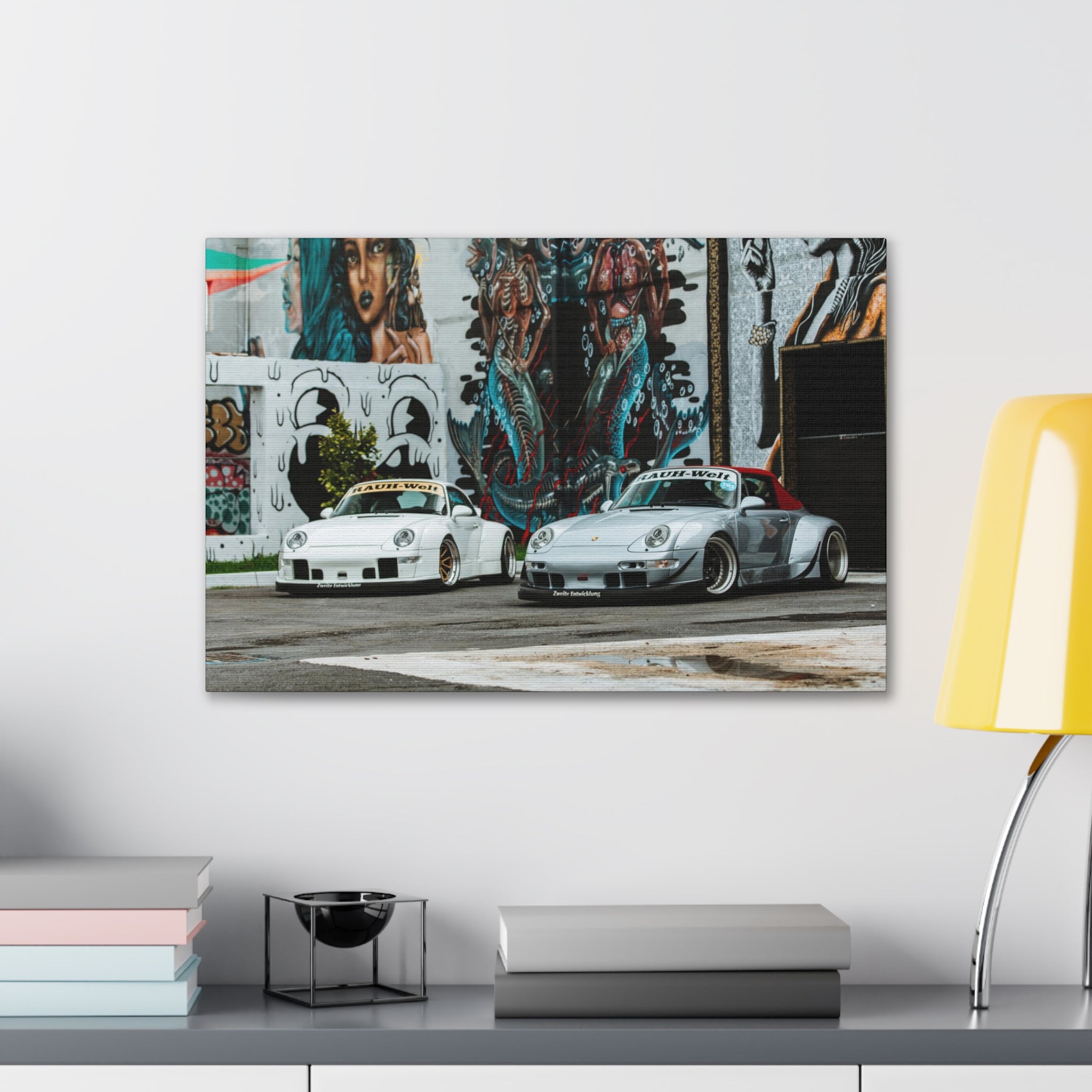 RWB Porsches - Miami - Canvas