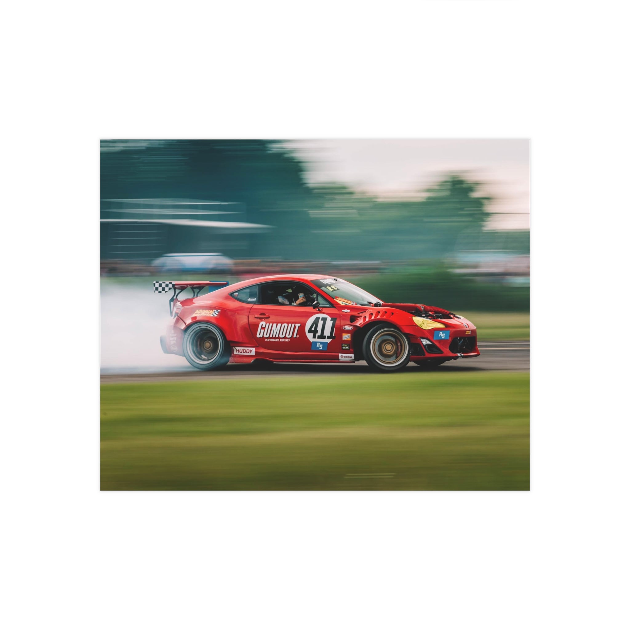 Ryan Turek's Ferrari-Powered "4586" Drifting Print